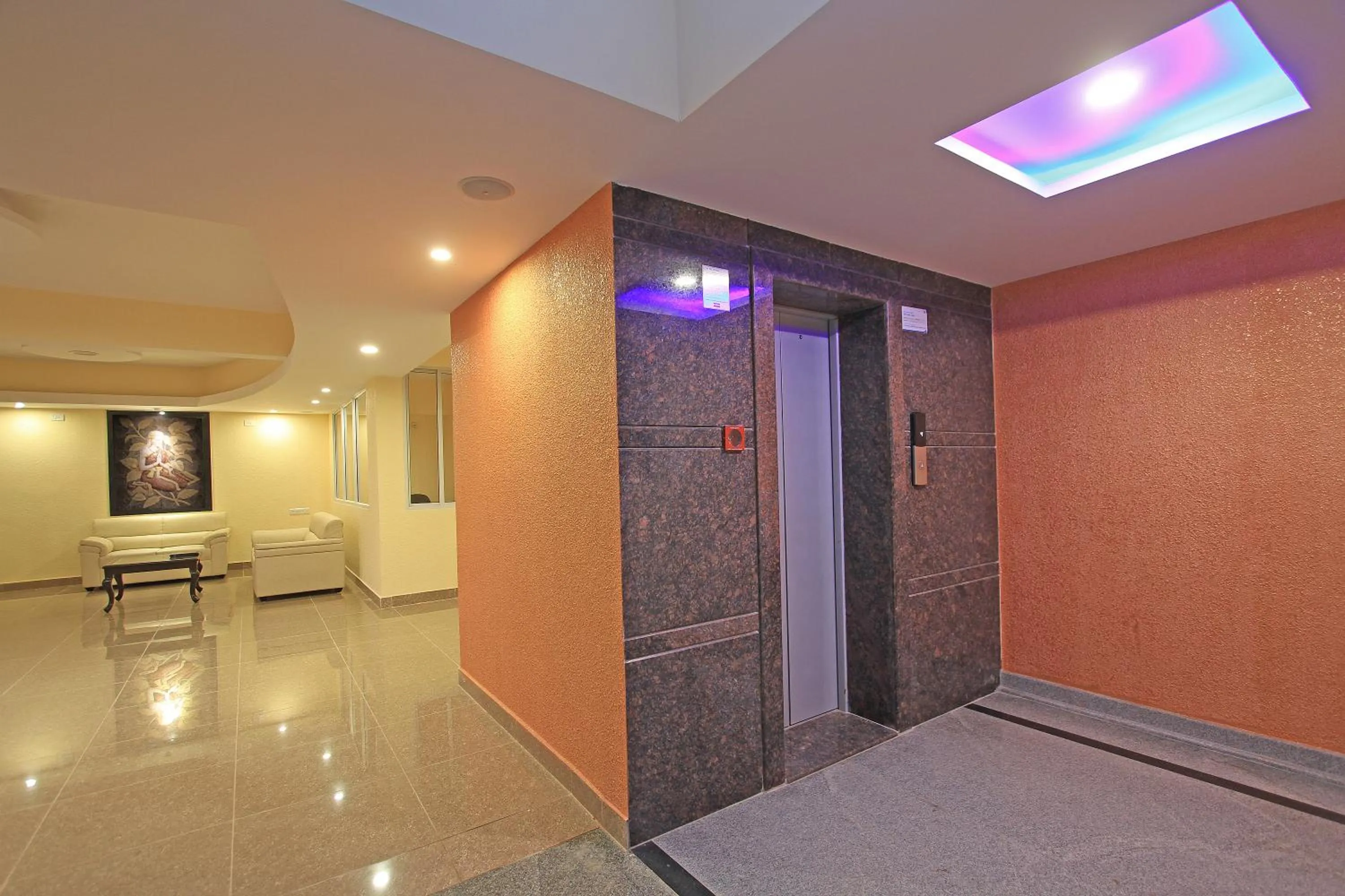 Area and facilities in Arra Grande Suites Bangalore airport hotel