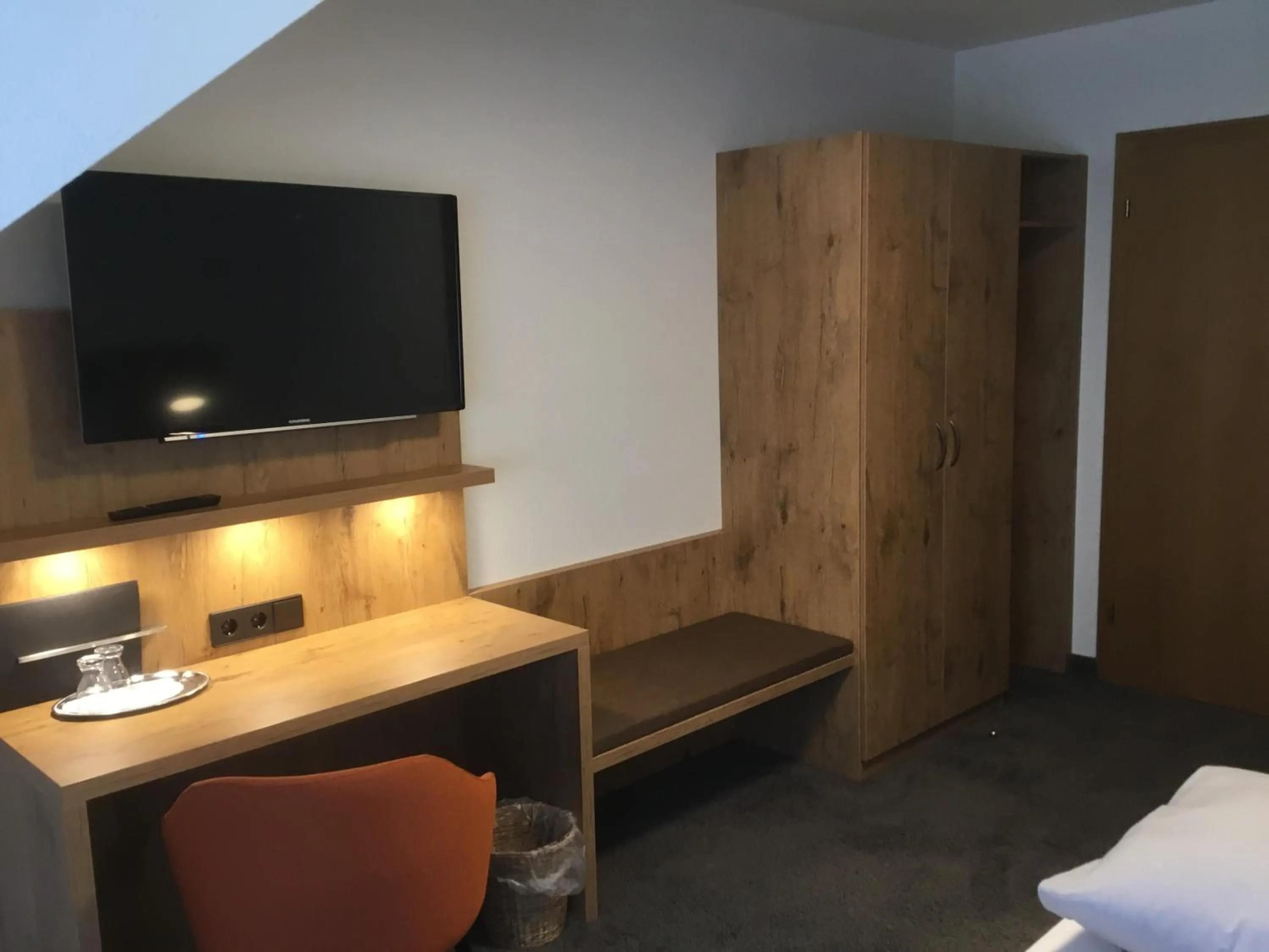 Bed in Landgasthof Kinzigstrand