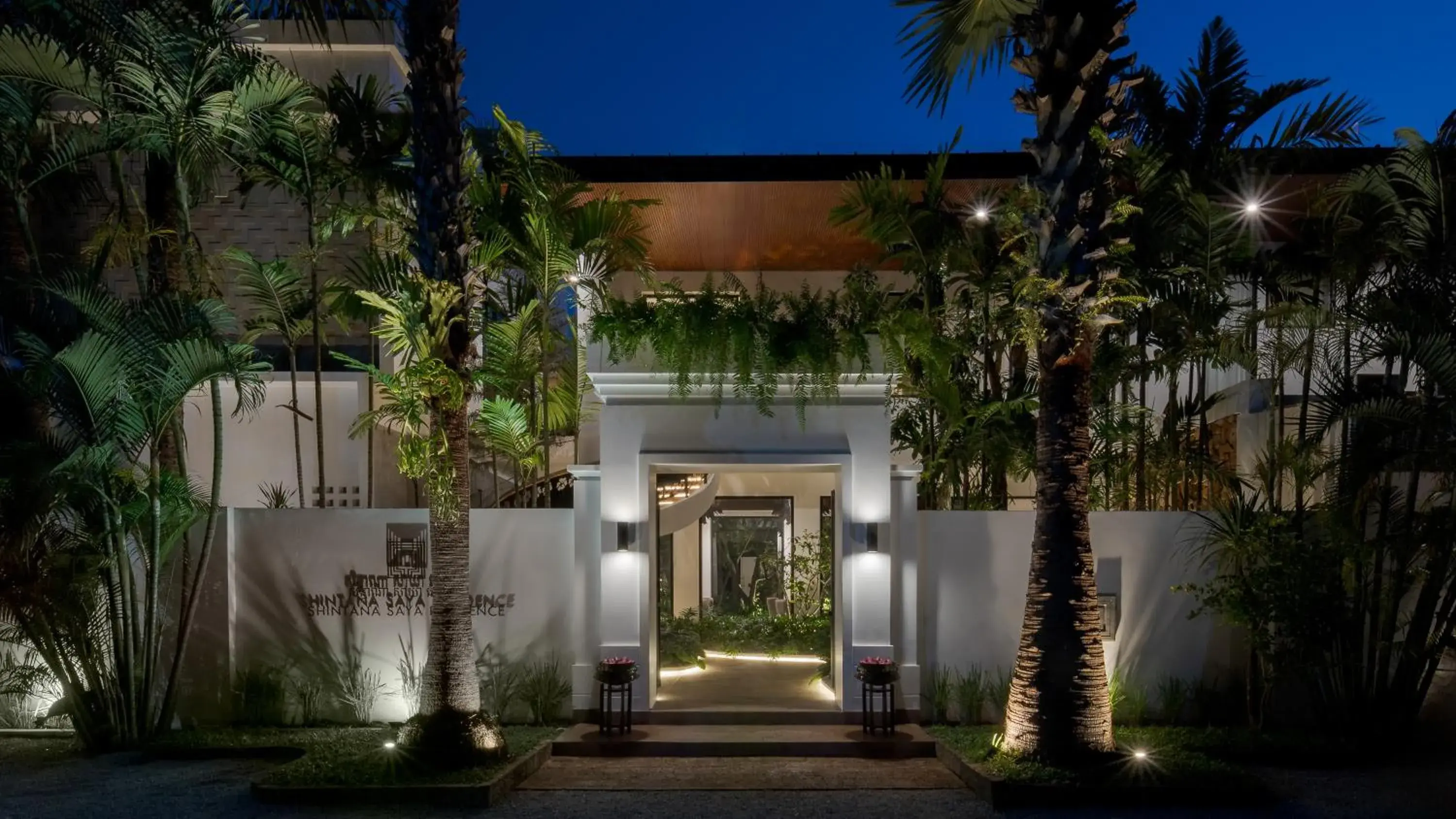 Facade/entrance in Shintana Saya Residence Facade/entrance in Shintana Saya Residence