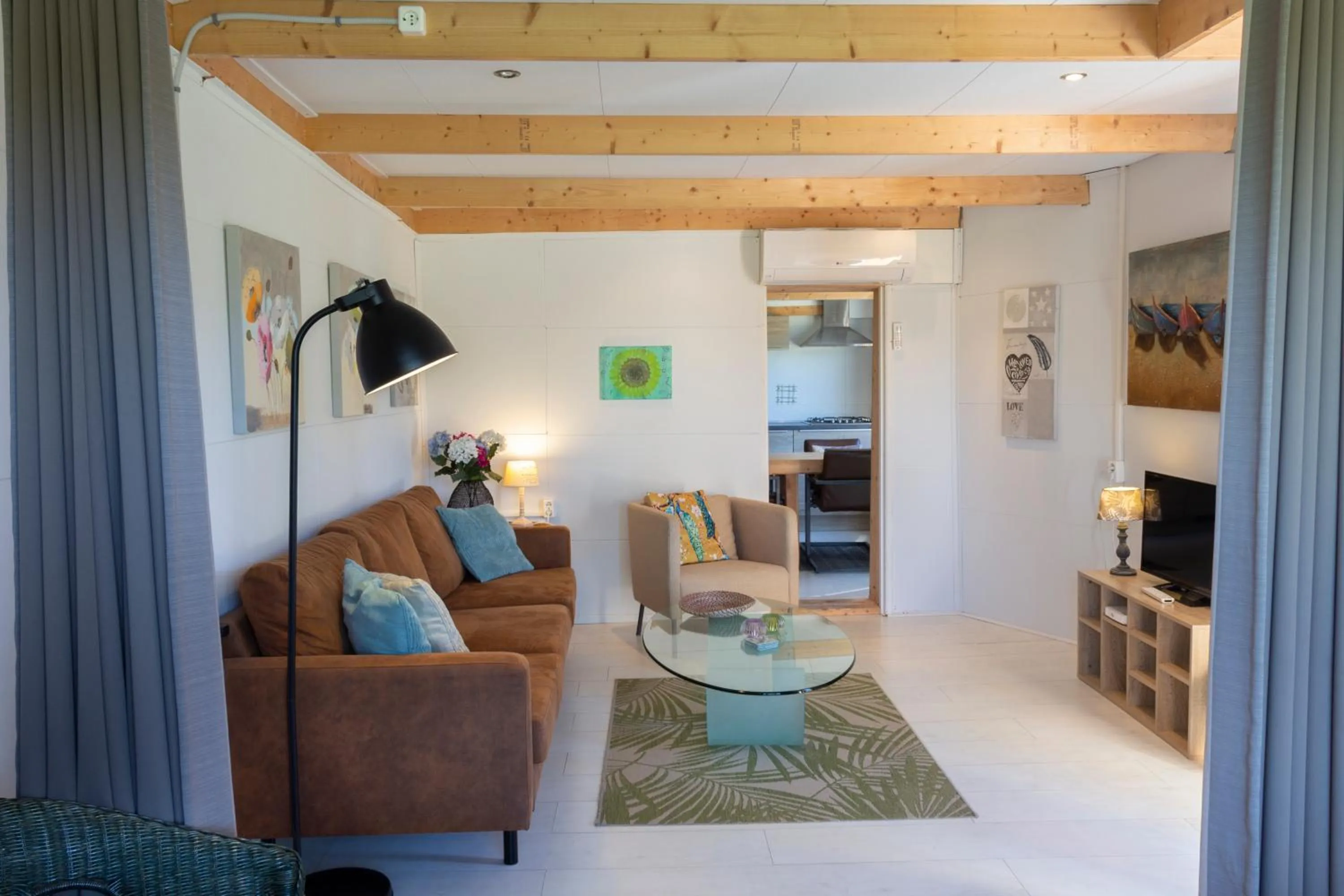 Prairie House II in Little Creek - Lodges in het natuurgebied