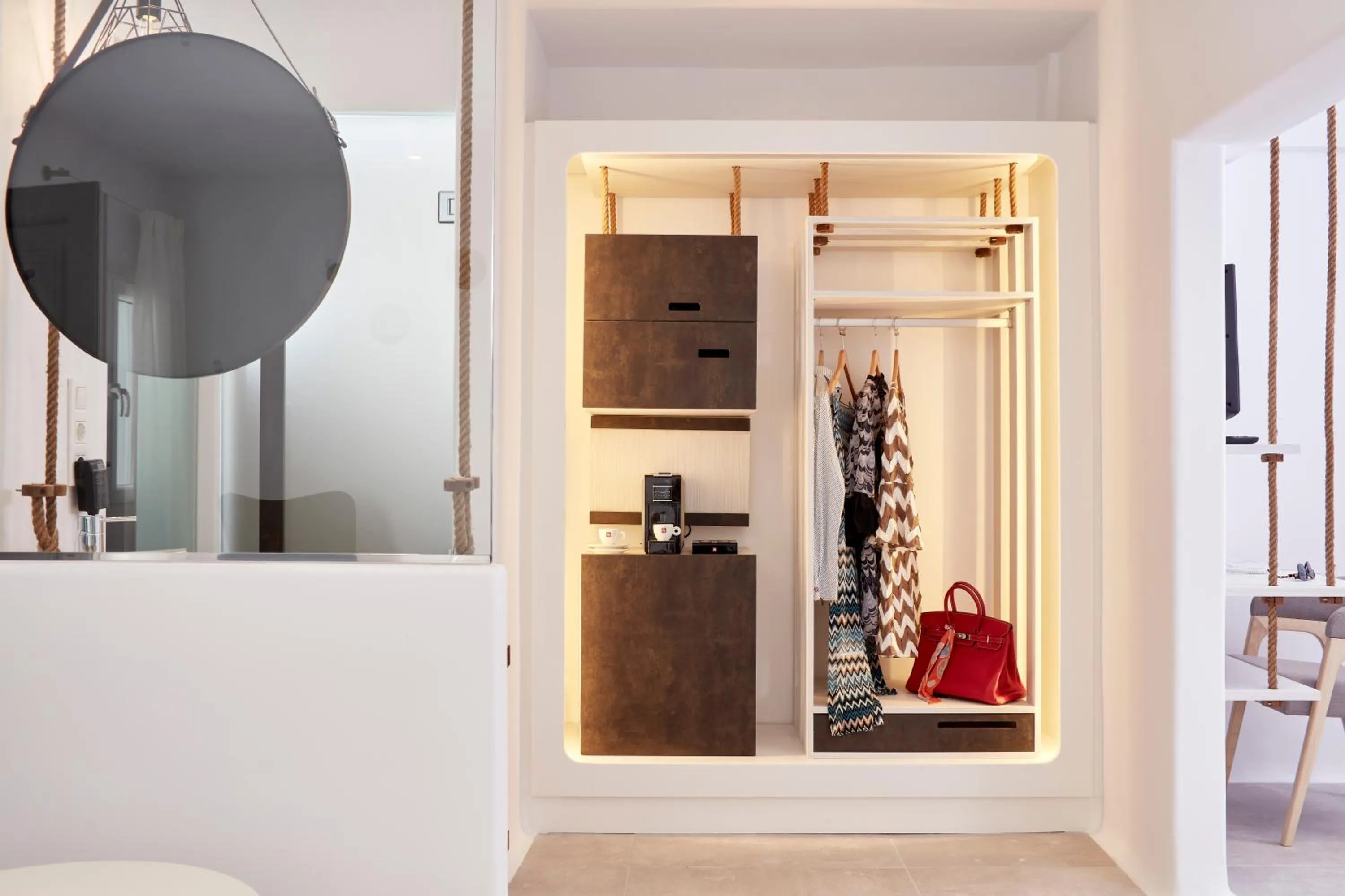 Bedroom in Absolute Mykonos Suites & More