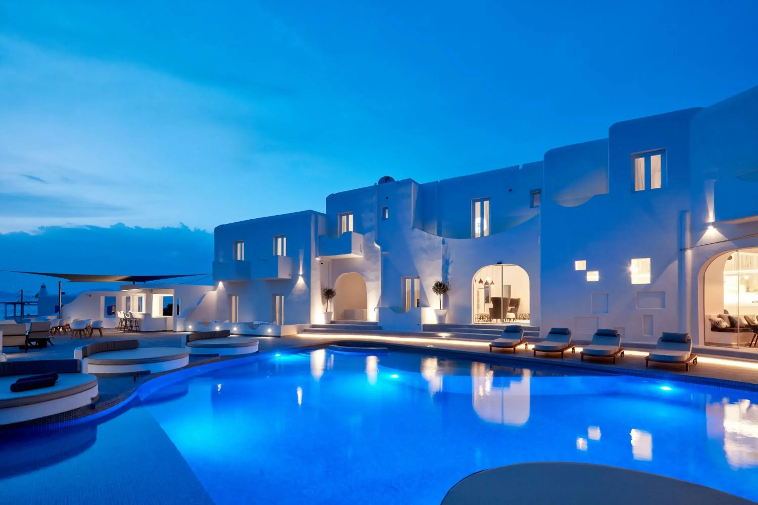 Property building in Absolute Mykonos Suites & More Property building in Absolute Mykonos Suites & More