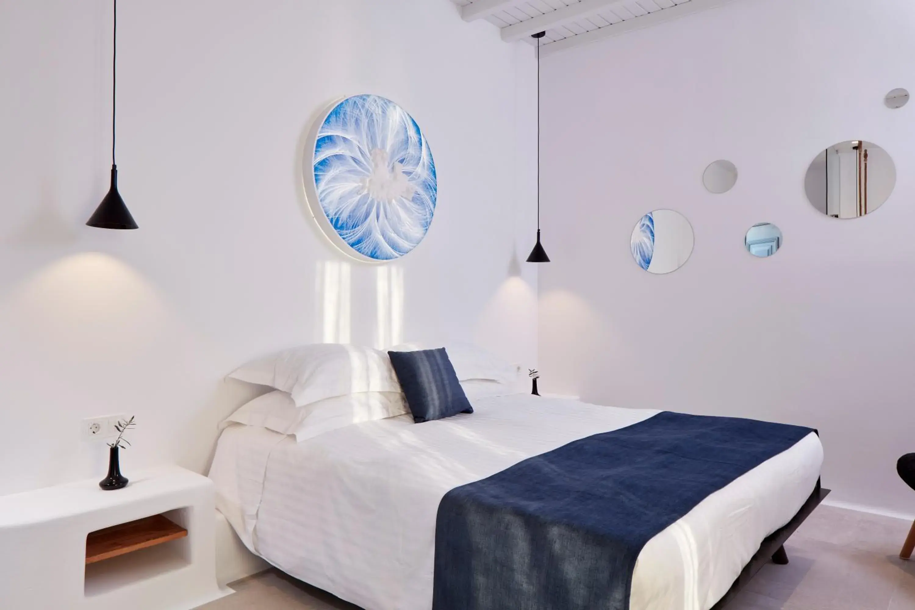 Bedroom, Bed in Absolute Mykonos Suites & More Bedroom, Bed in Absolute Mykonos Suites & More