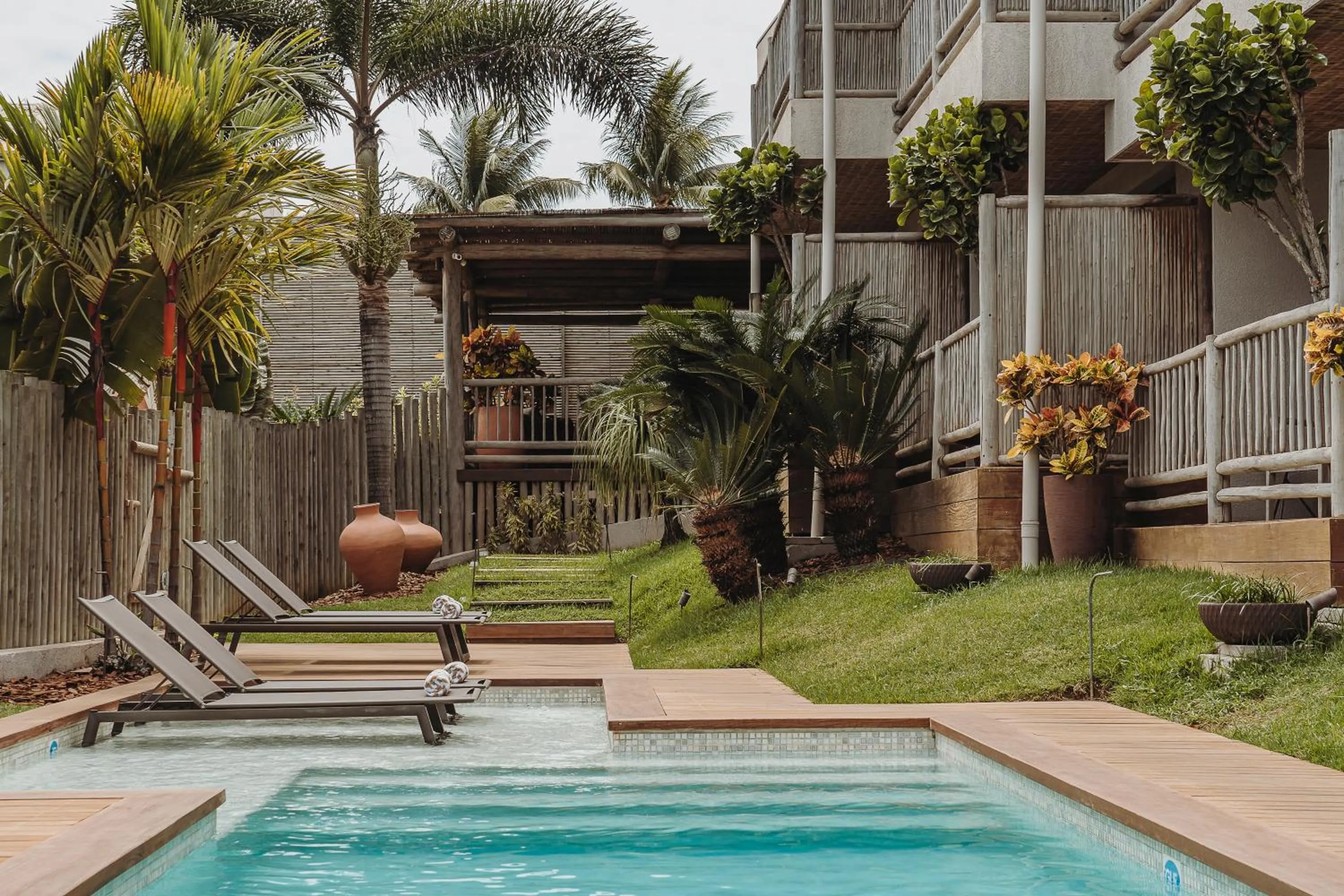 Garden in Pousada Maria Bonita Noronha