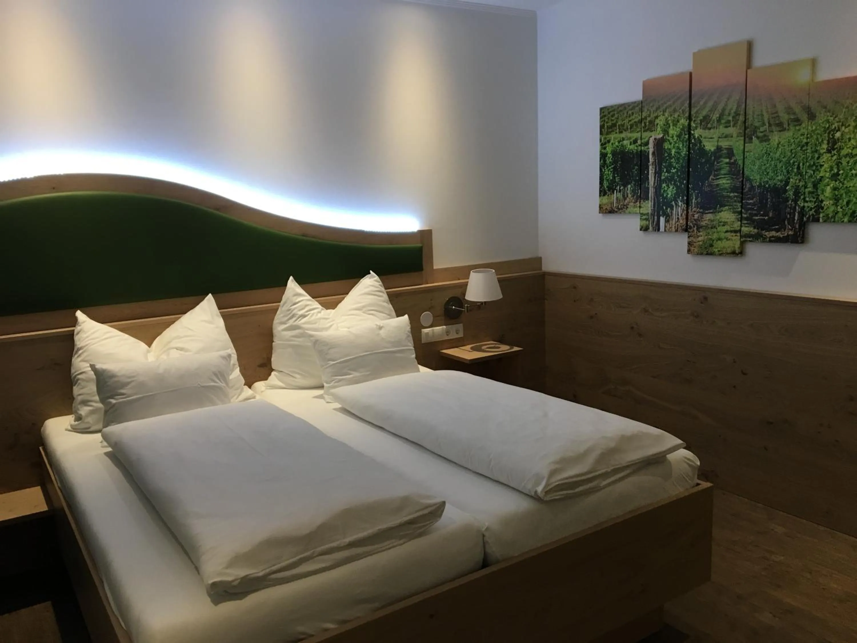 Bed in Seminarhotel Daniels