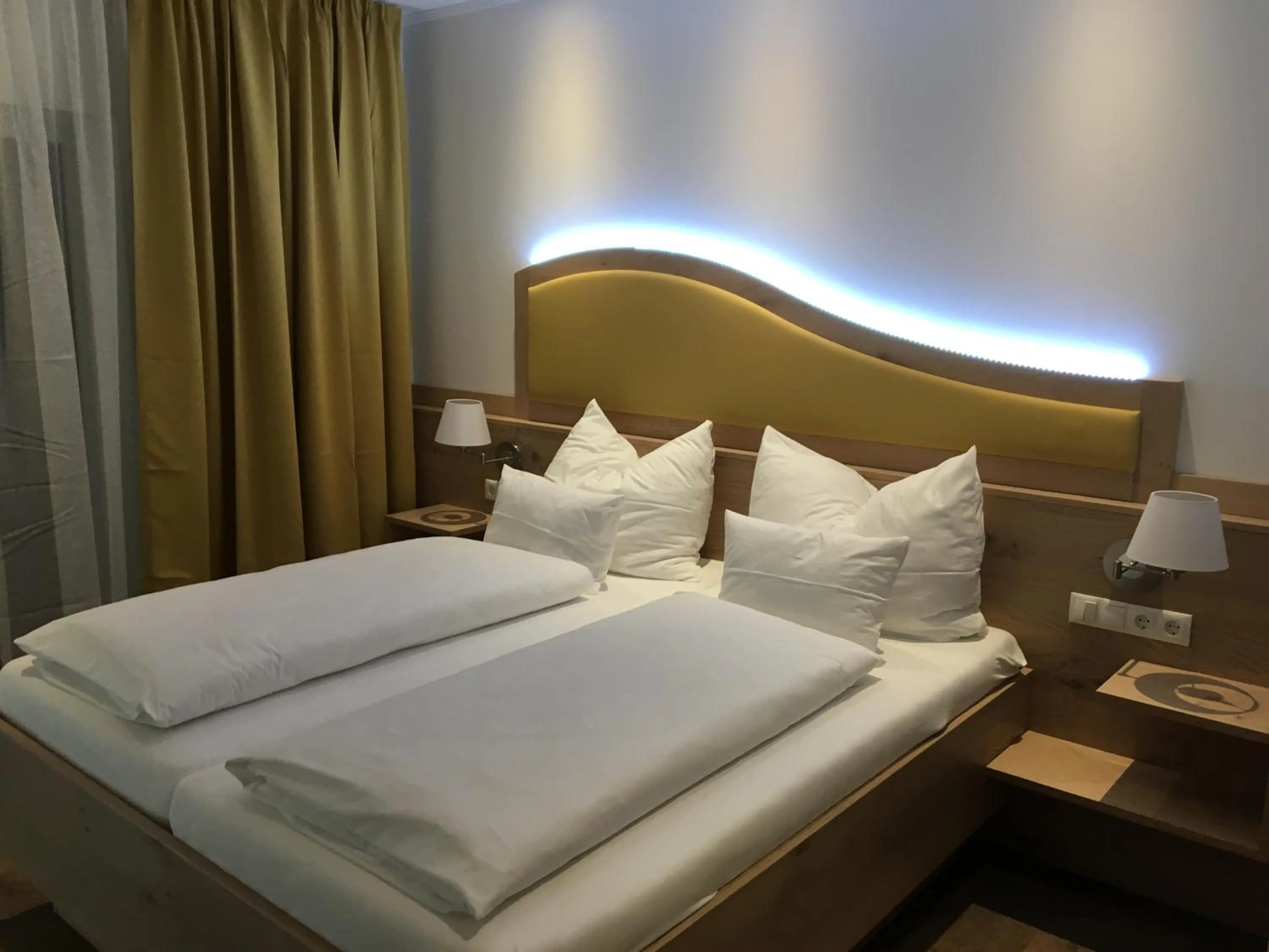 Bed in Seminarhotel Daniels