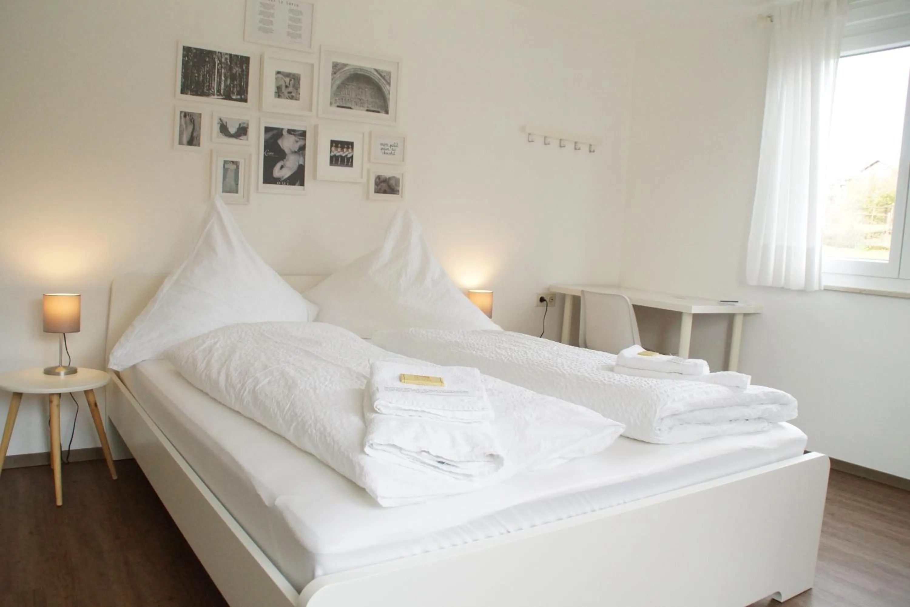 Bed in Black Forest Lodge