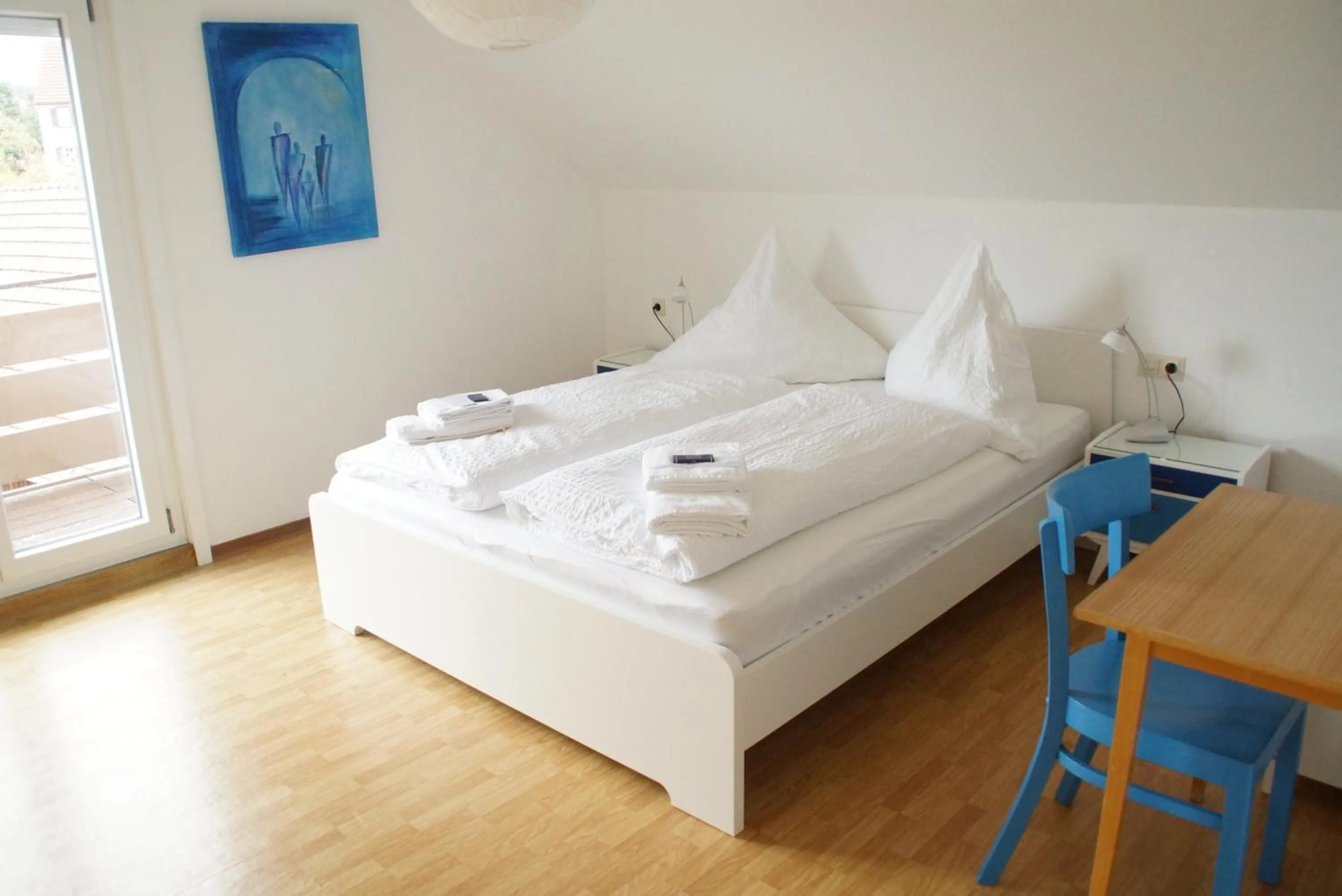 Bed in Black Forest Lodge
