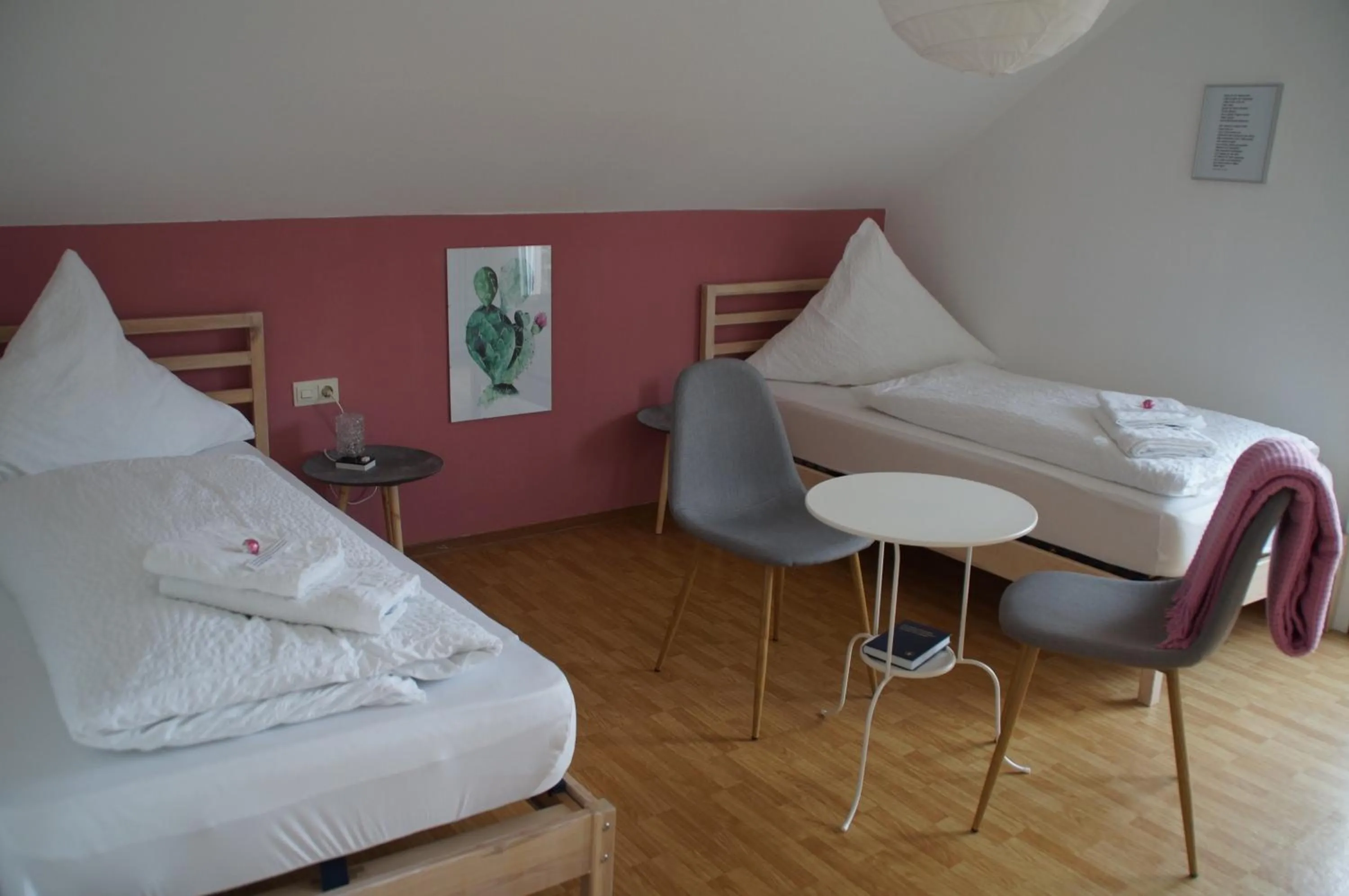 Bed in Black Forest Lodge