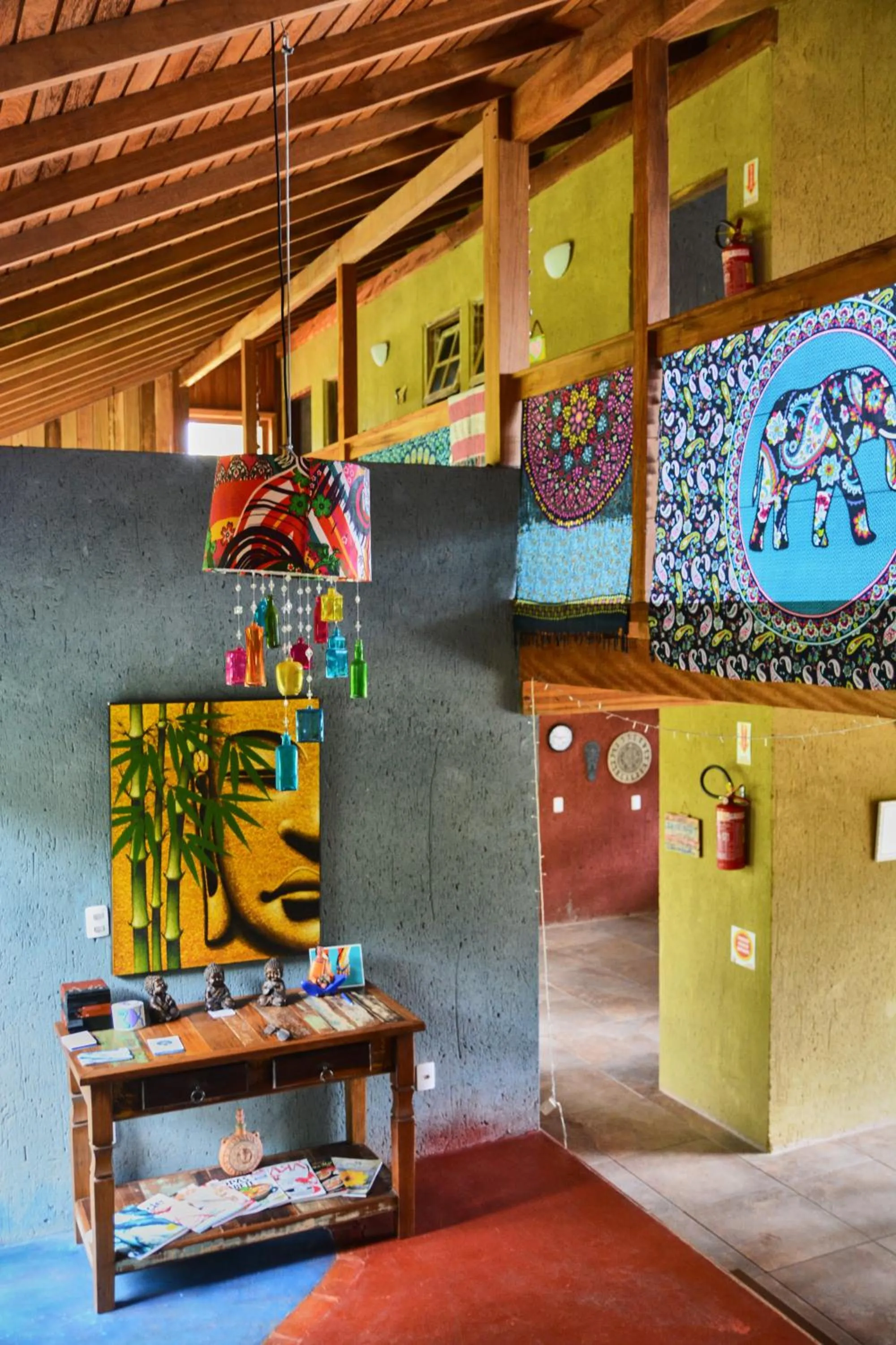 Decorative detail in Pousada Alma da Gamboa