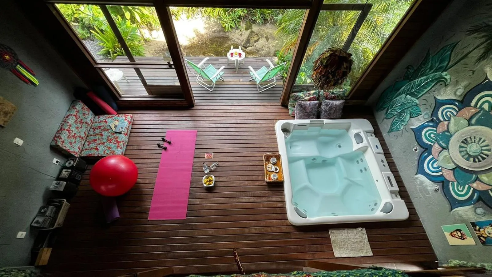 Hot Tub in Pousada Alma da Gamboa