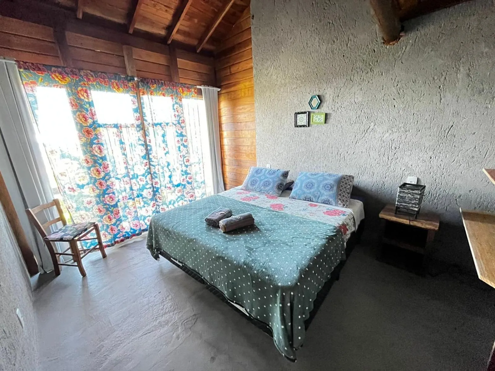 Bed in Pousada Alma da Gamboa