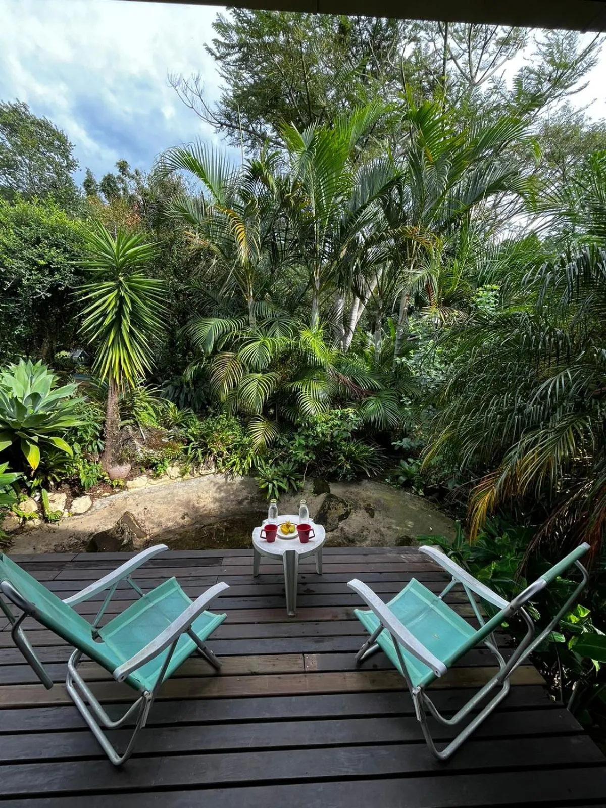 Patio in Pousada Alma da Gamboa