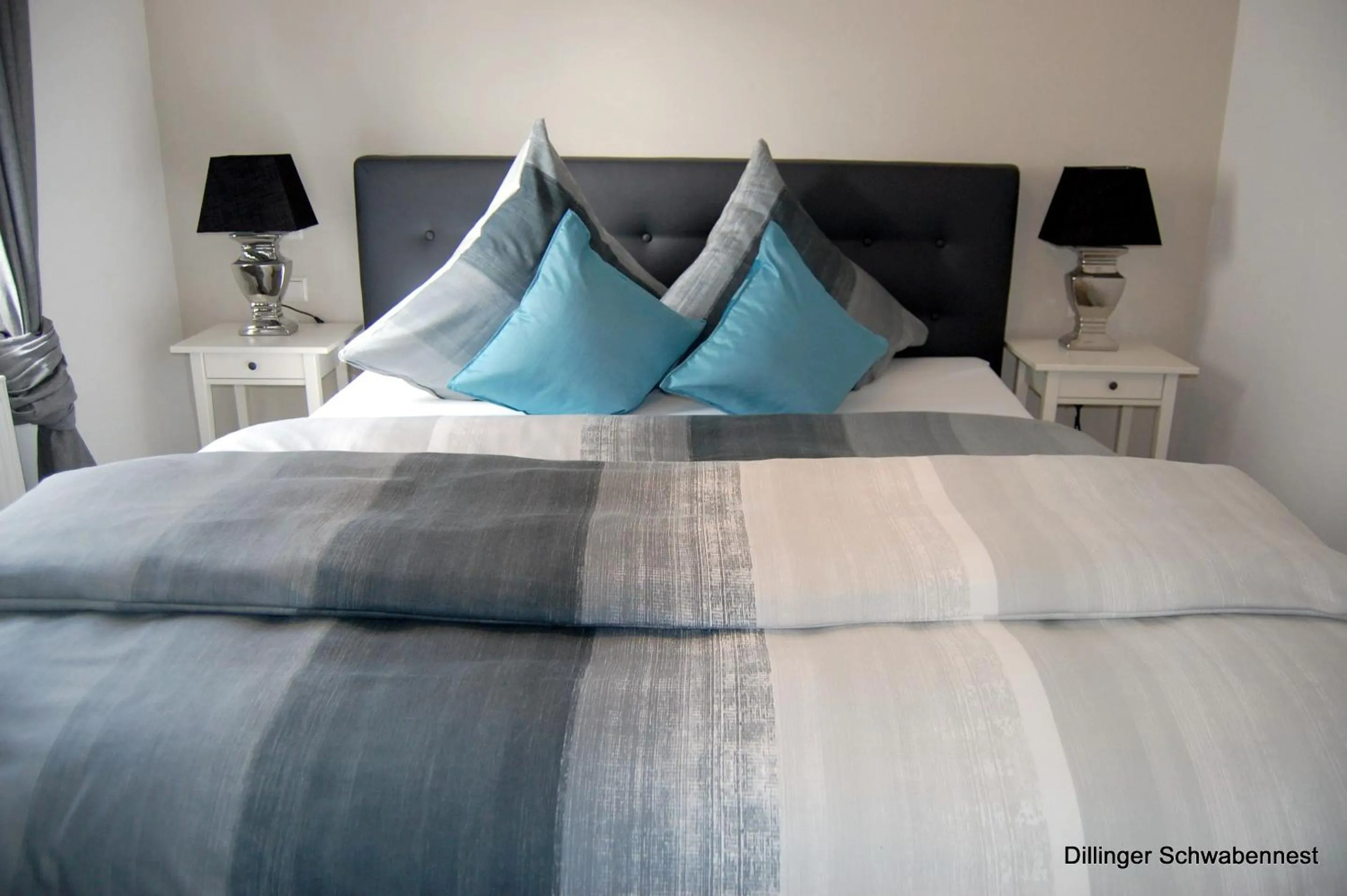 Bedroom, Bed in Apart Hotel - Dillinger Schwabennest