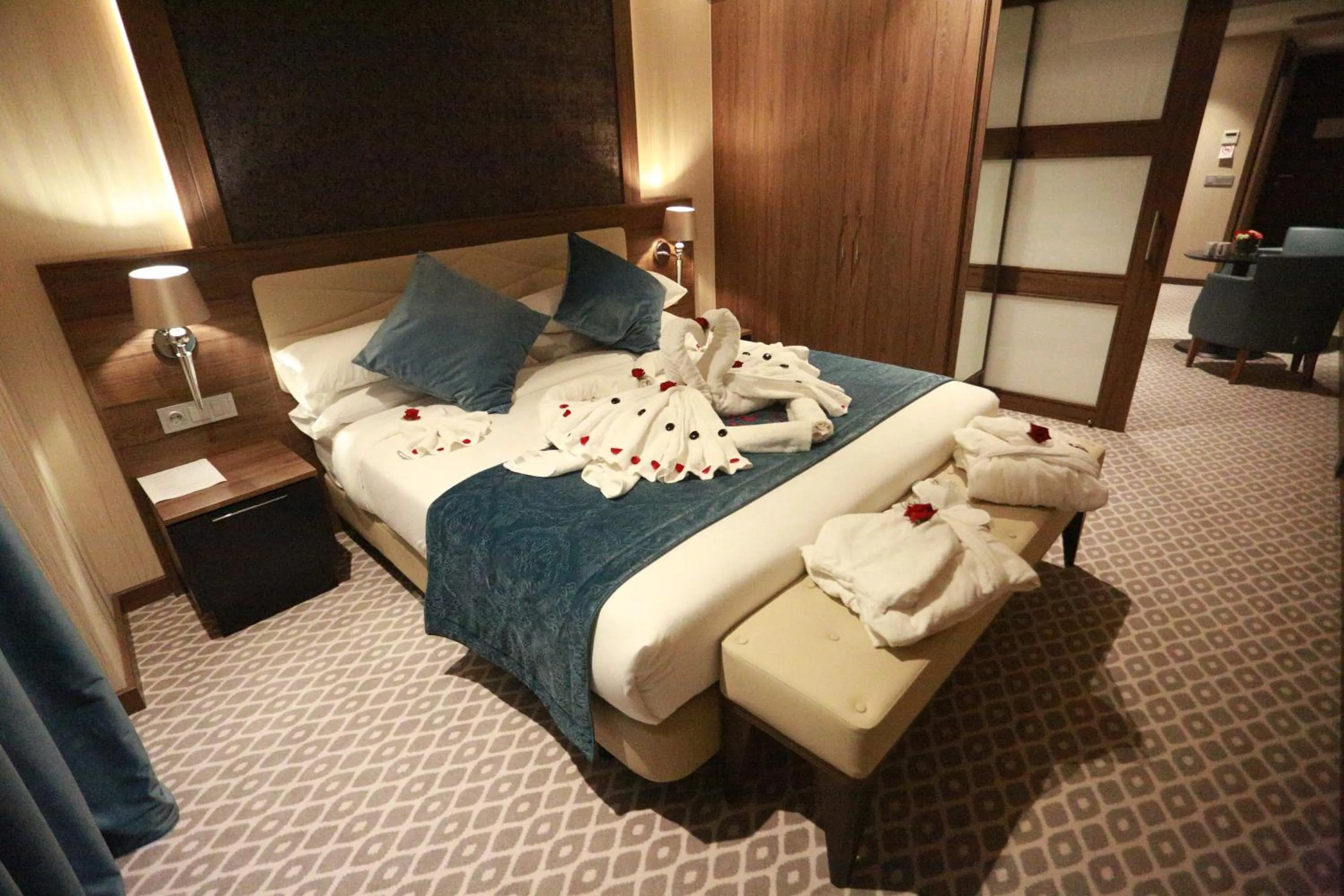 Bed in AZ Hôtels Vieux Kouba