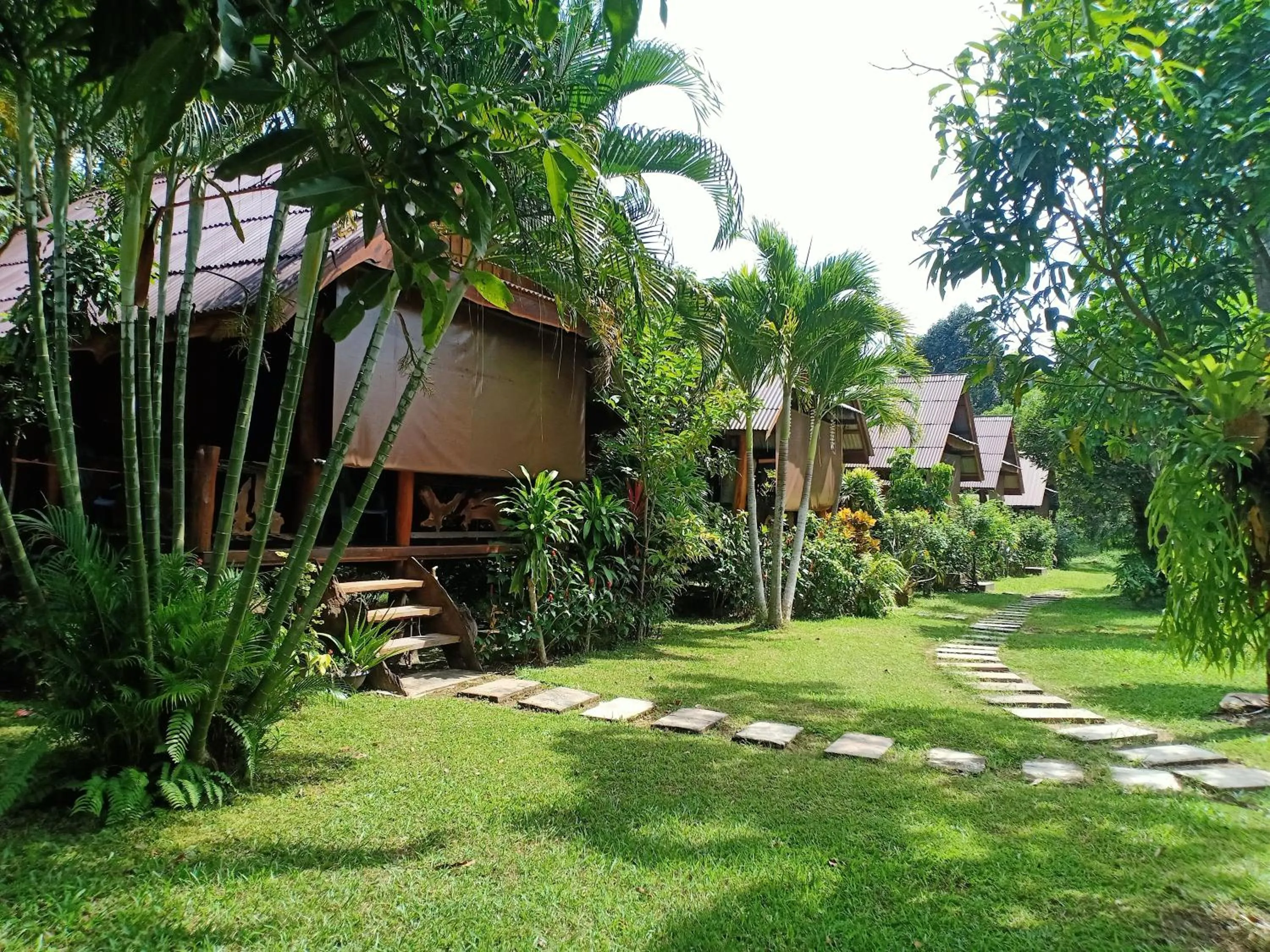 Garden view in Friendly Koh Jum