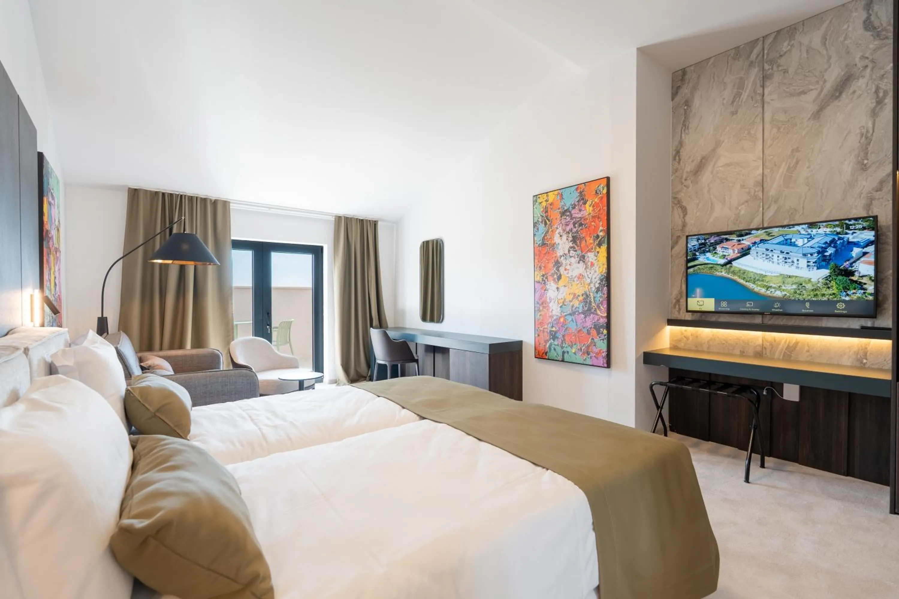 Bed in Visula Hotel & Spa - New Opening 2026