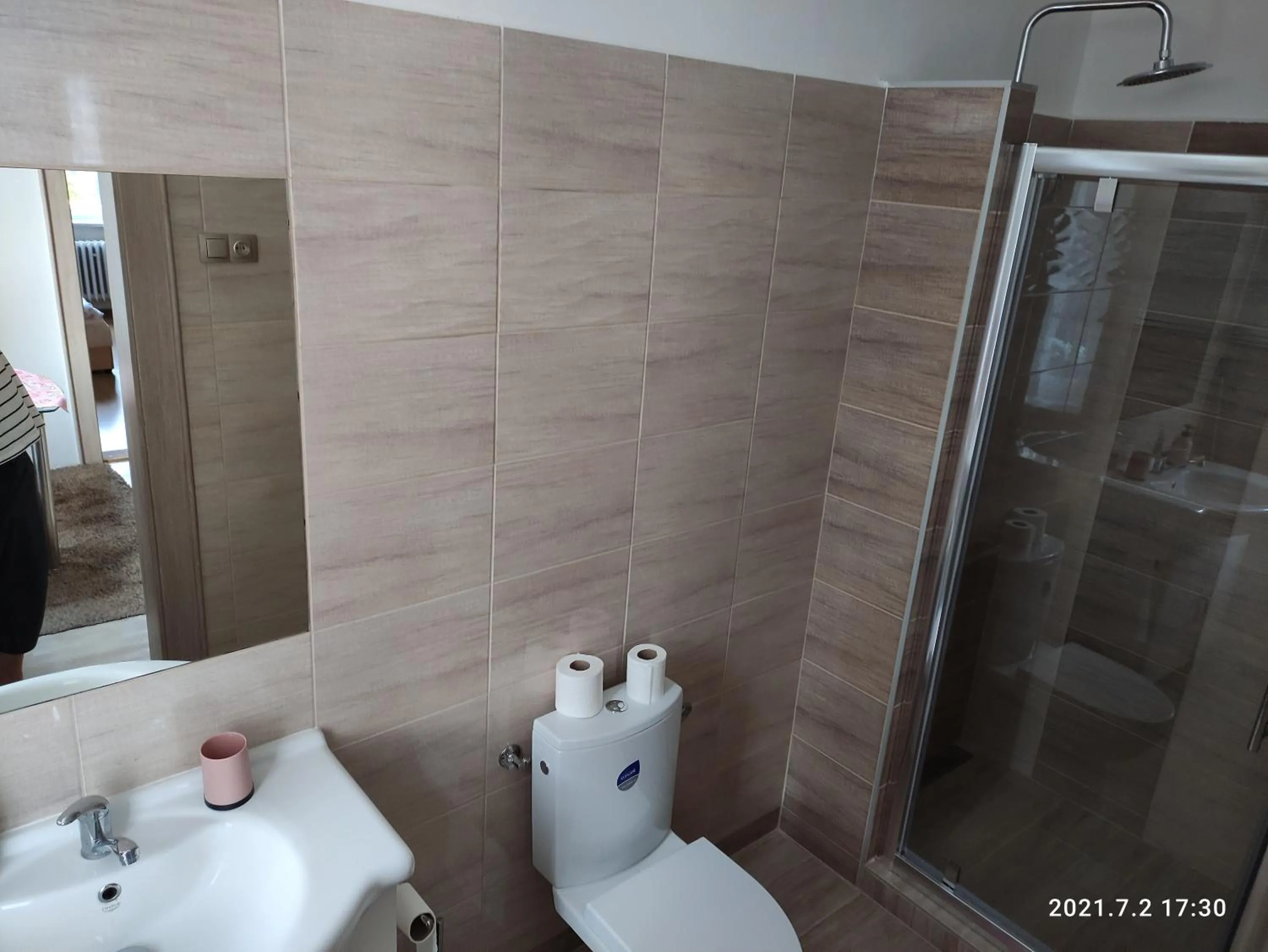Shower in Penzion PALMA