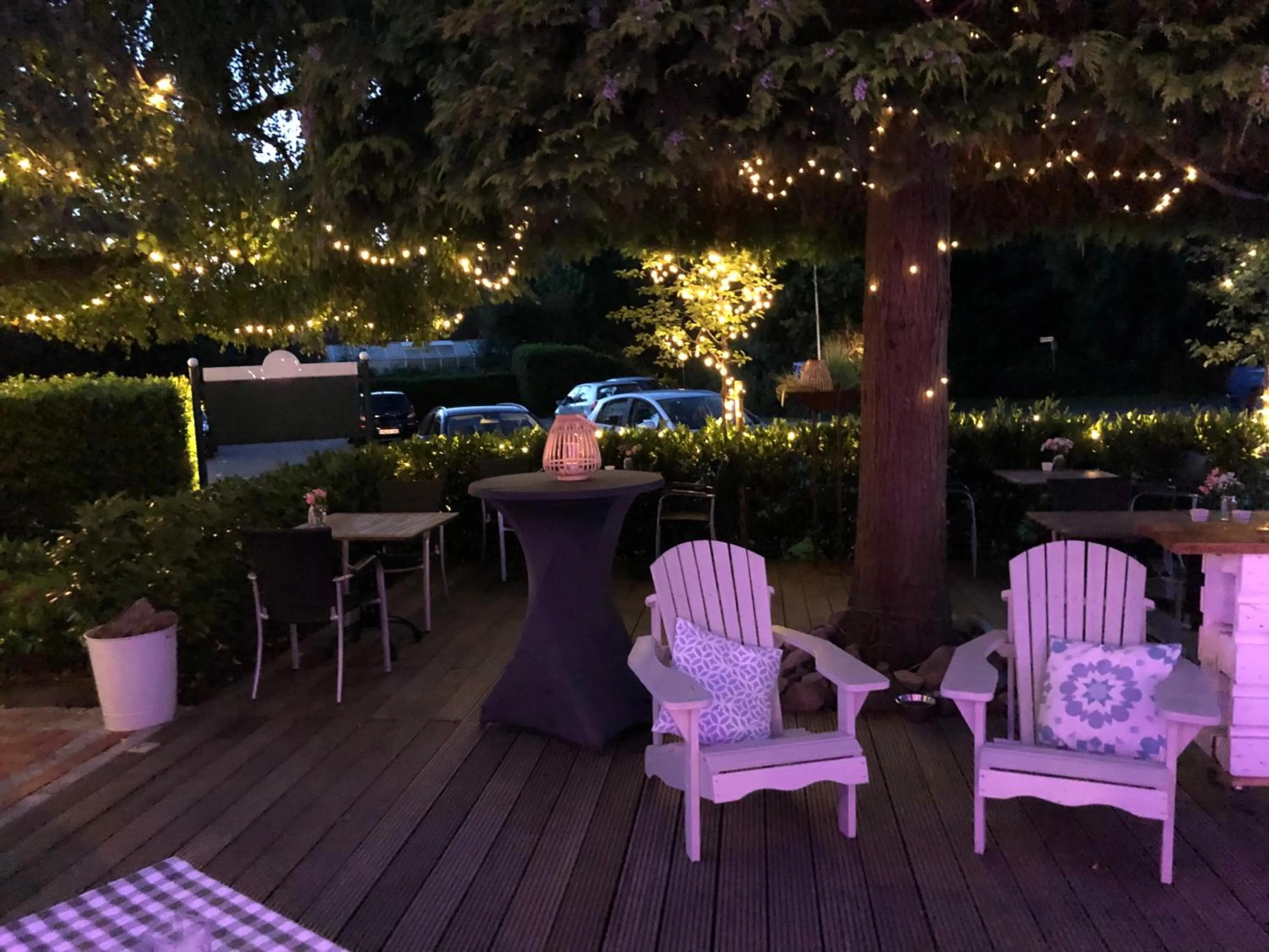 Balcony/Terrace in Landhaus Gut Halte