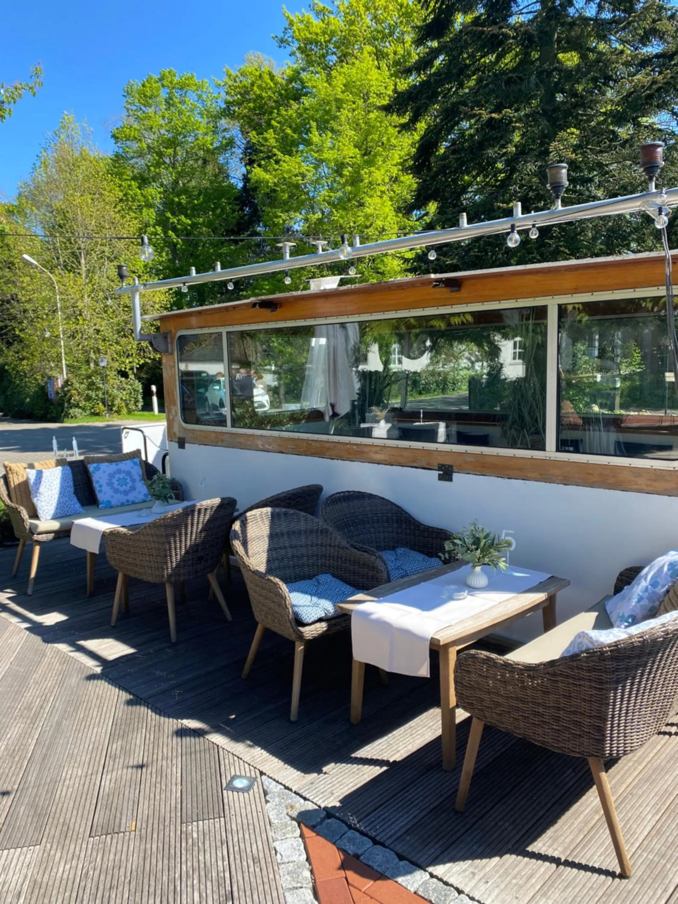 Balcony/Terrace in Landhaus Gut Halte