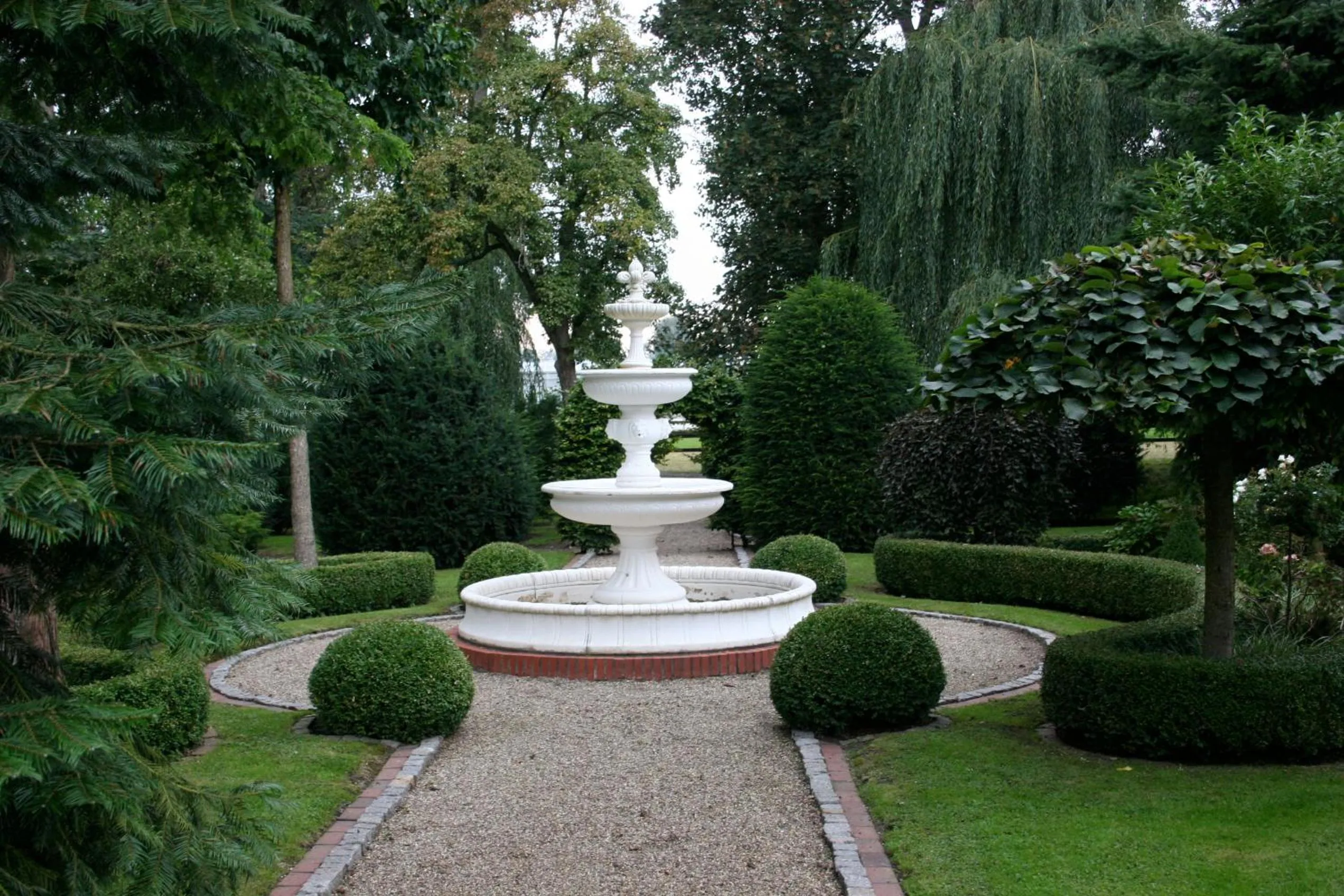 Garden in Landhaus Gut Halte