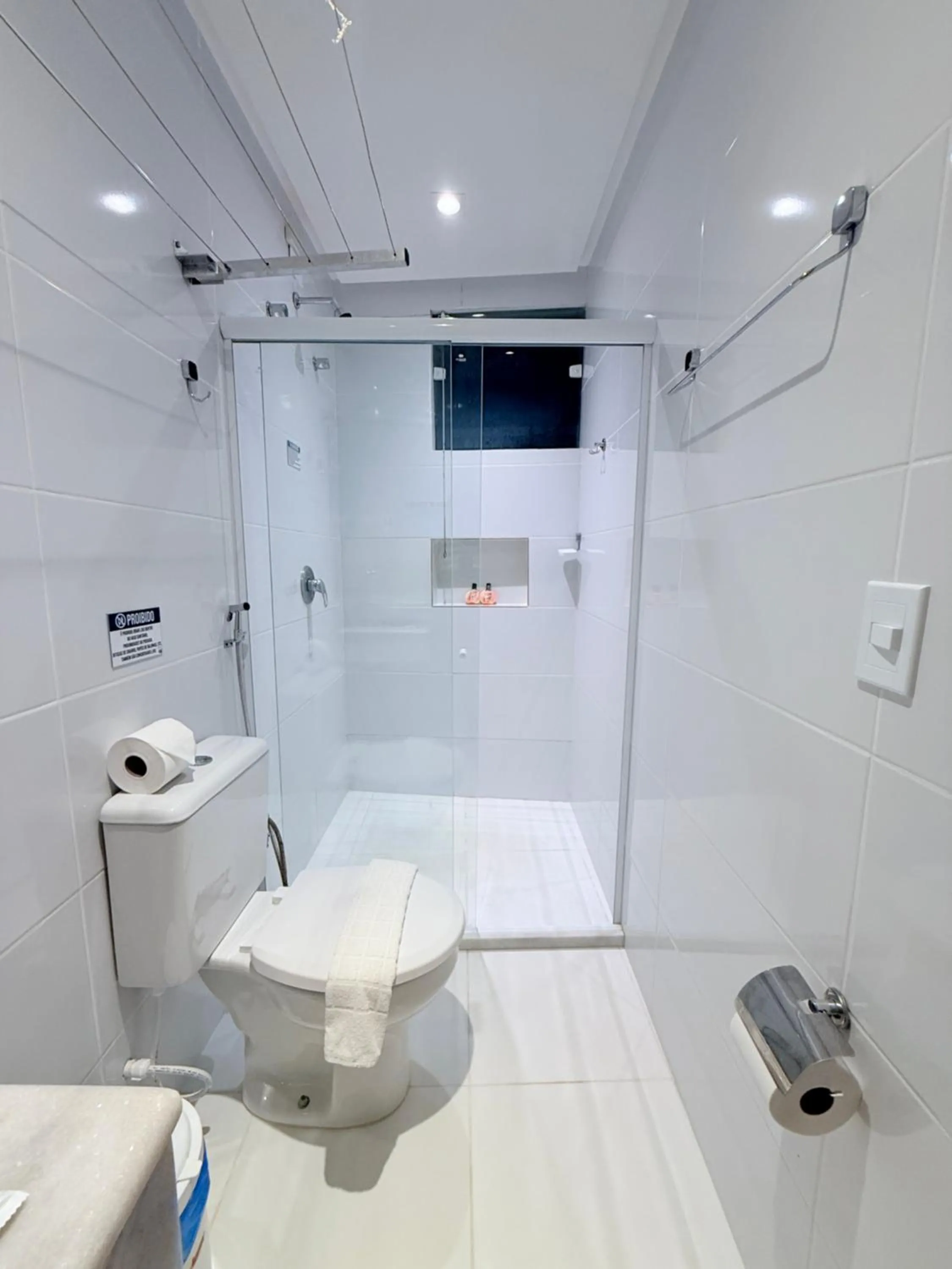 Shower in Vila do Morro Pousada