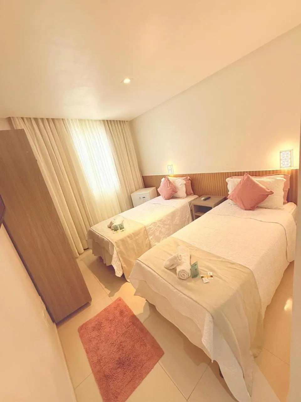 Bed in Vila do Morro Pousada