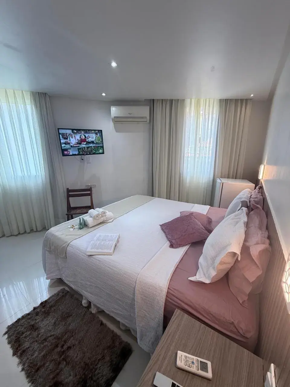 Bed in Vila do Morro Pousada Bed in Vila do Morro Pousada