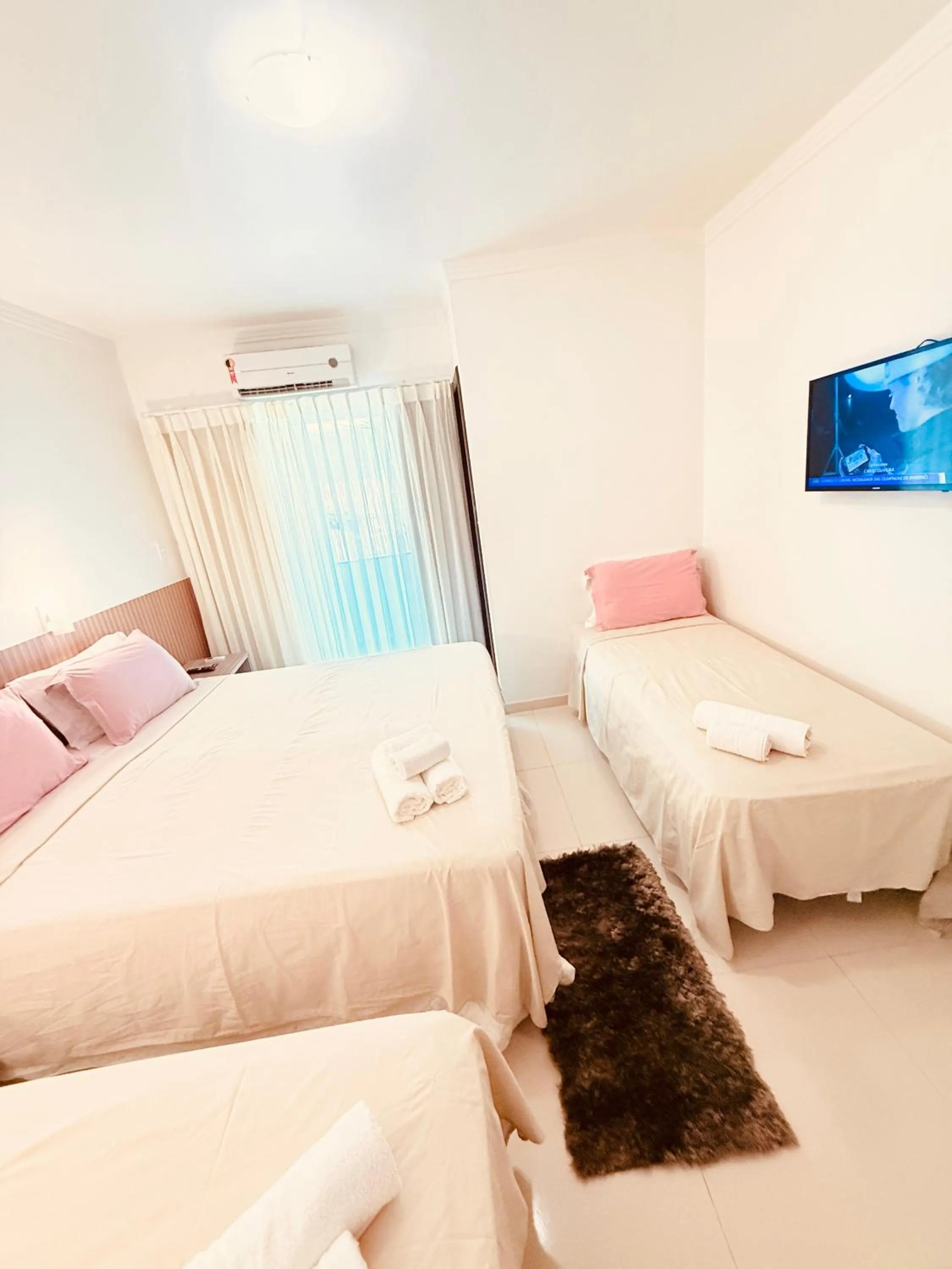 Bed in Vila do Morro Pousada