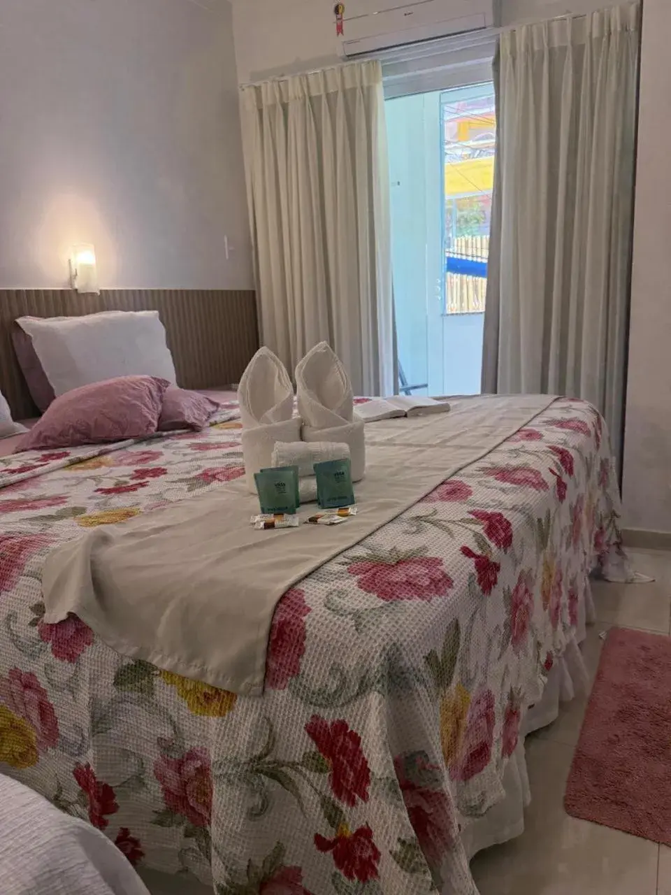 Bed in Vila do Morro Pousada Bed in Vila do Morro Pousada