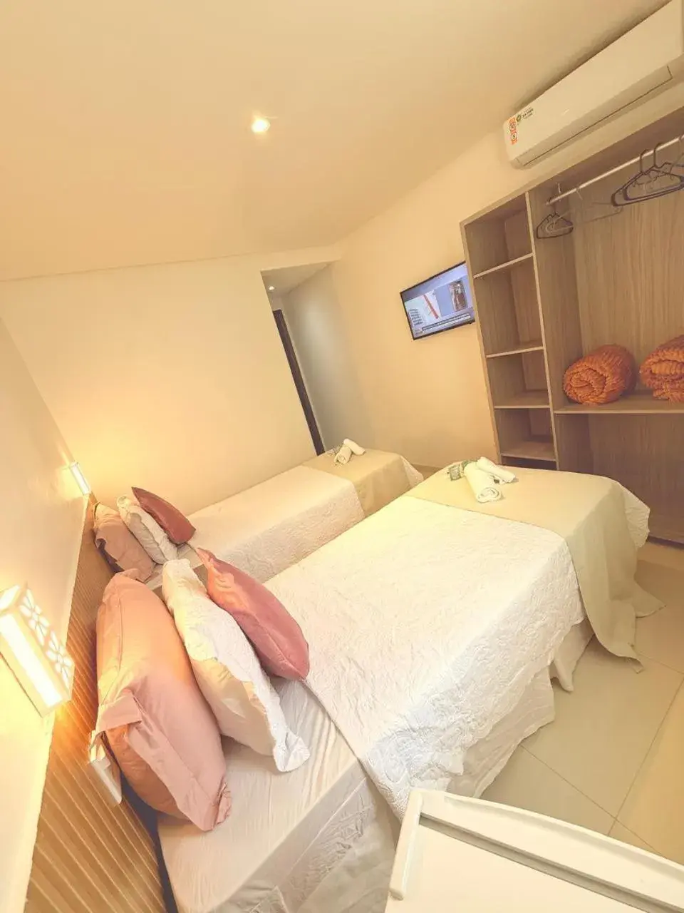 Bed in Vila do Morro Pousada Bed in Vila do Morro Pousada