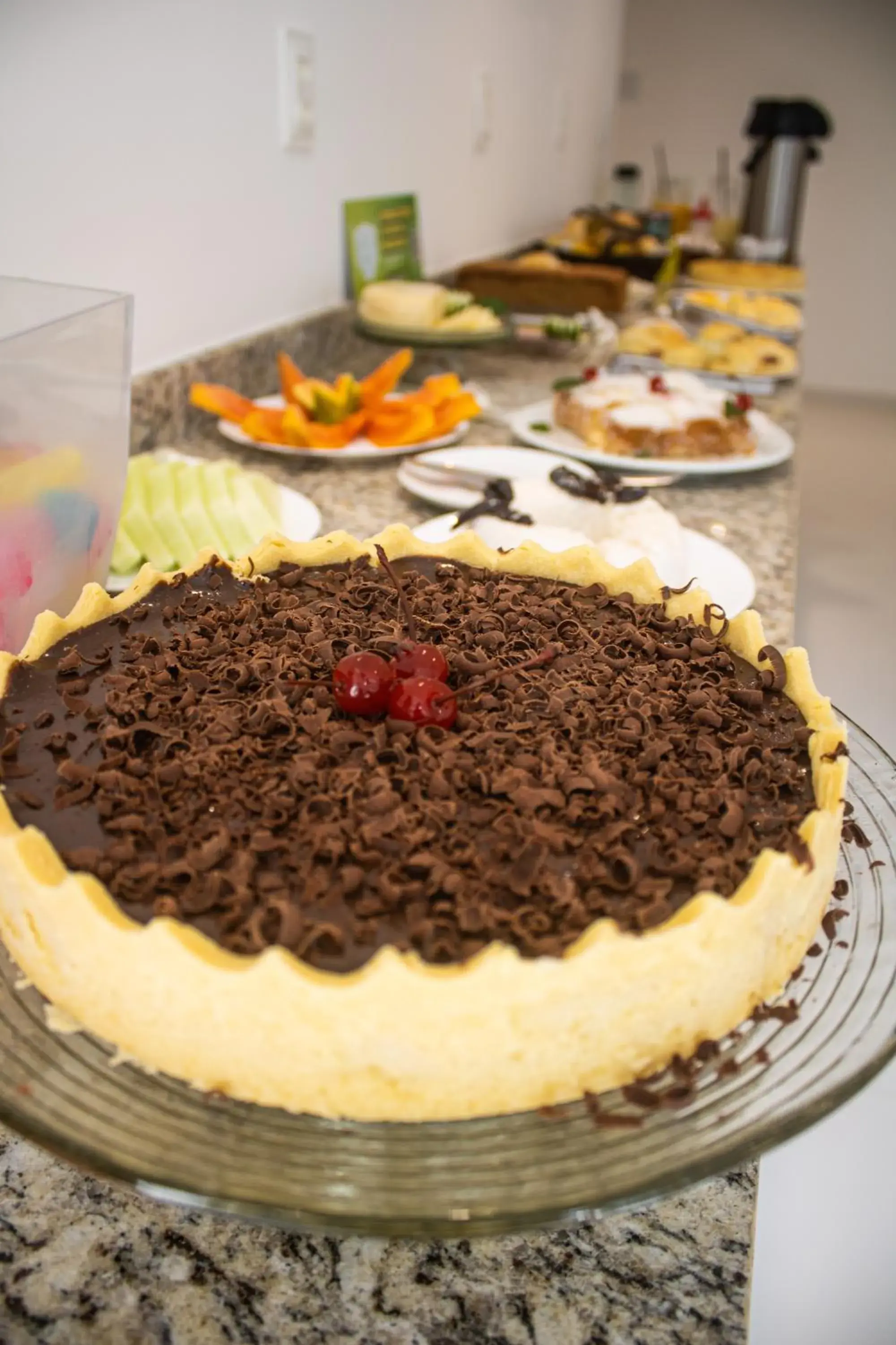 Buffet breakfast in Vila do Morro Pousada Buffet breakfast in Vila do Morro Pousada