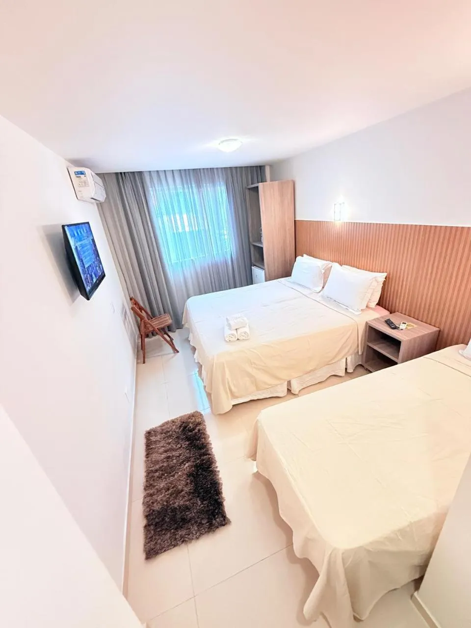 People, Bed in Vila do Morro Pousada