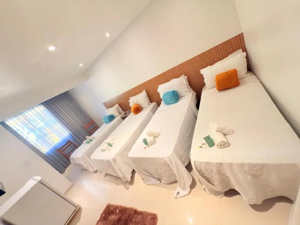 Bed in Vila do Morro Pousada