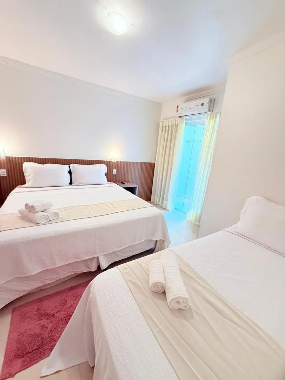 Bed in Vila do Morro Pousada