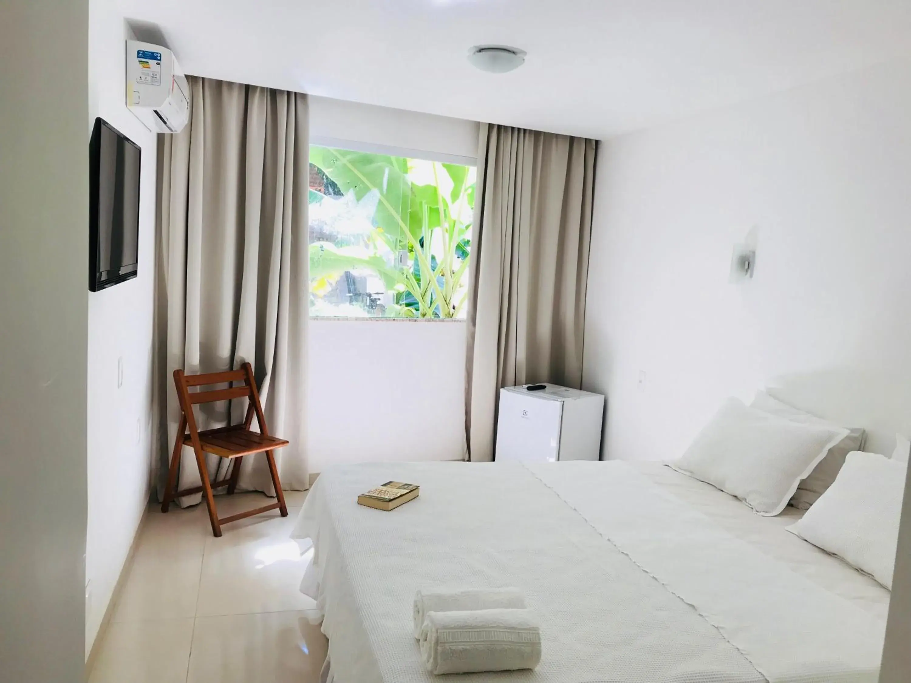 Bed in Vila do Morro Pousada Bed in Vila do Morro Pousada