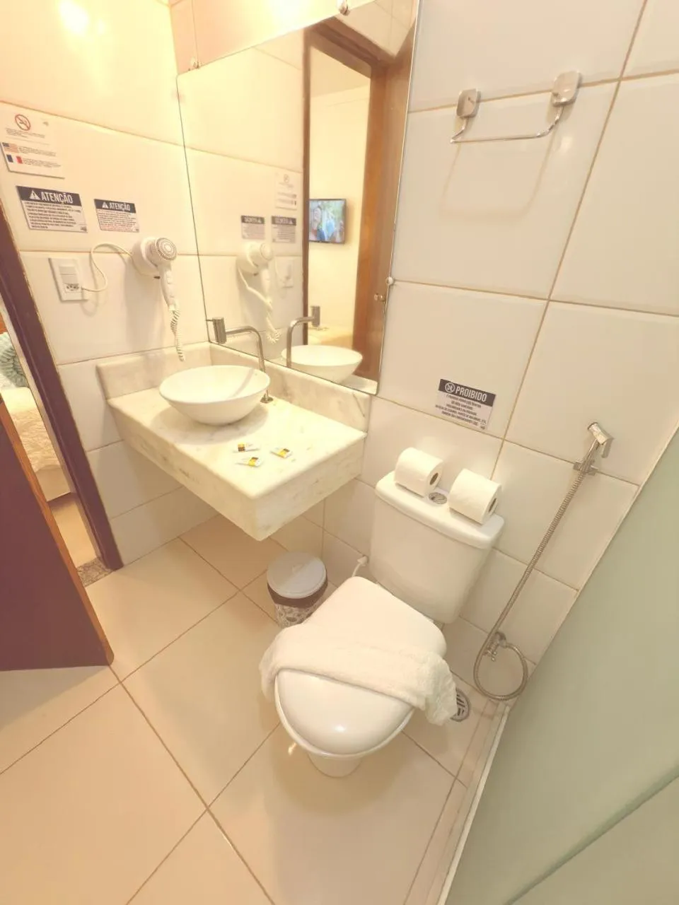 Shower in Vila do Morro Pousada