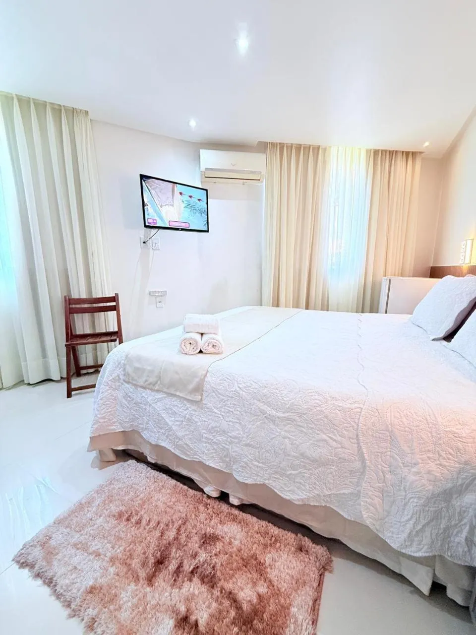 Bedroom, Bed in Vila do Morro Pousada