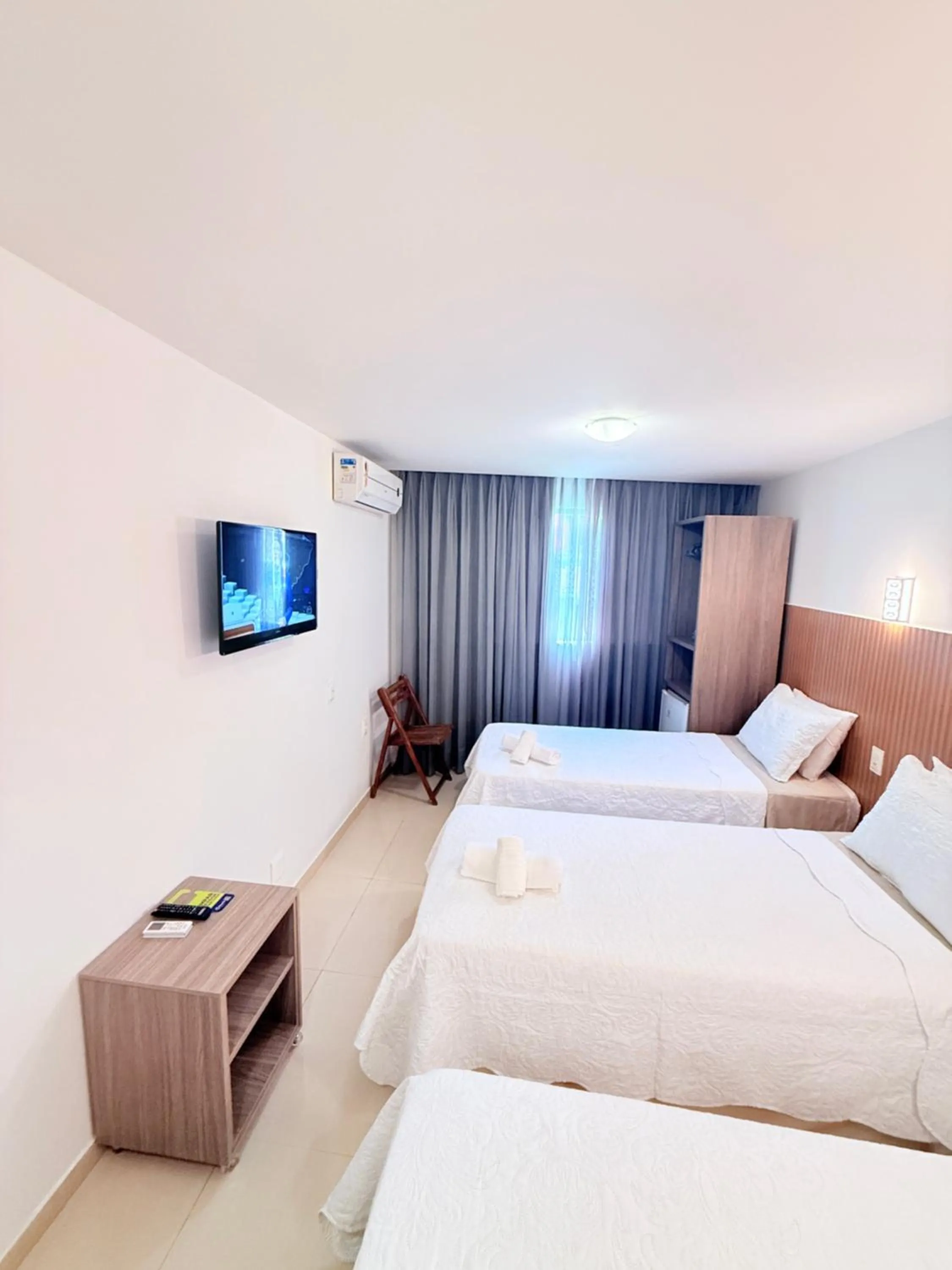 Bed in Vila do Morro Pousada