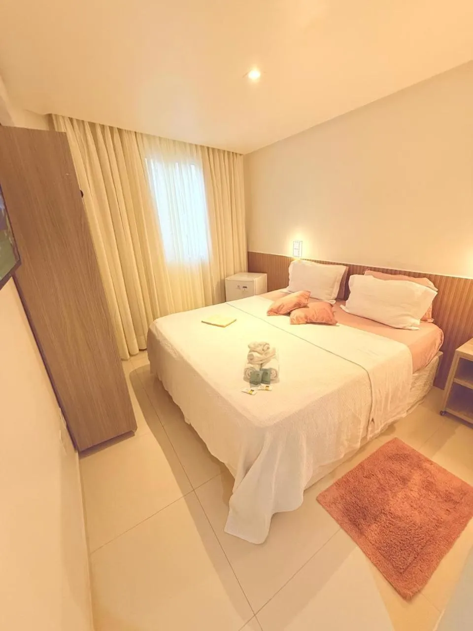 Bed in Vila do Morro Pousada