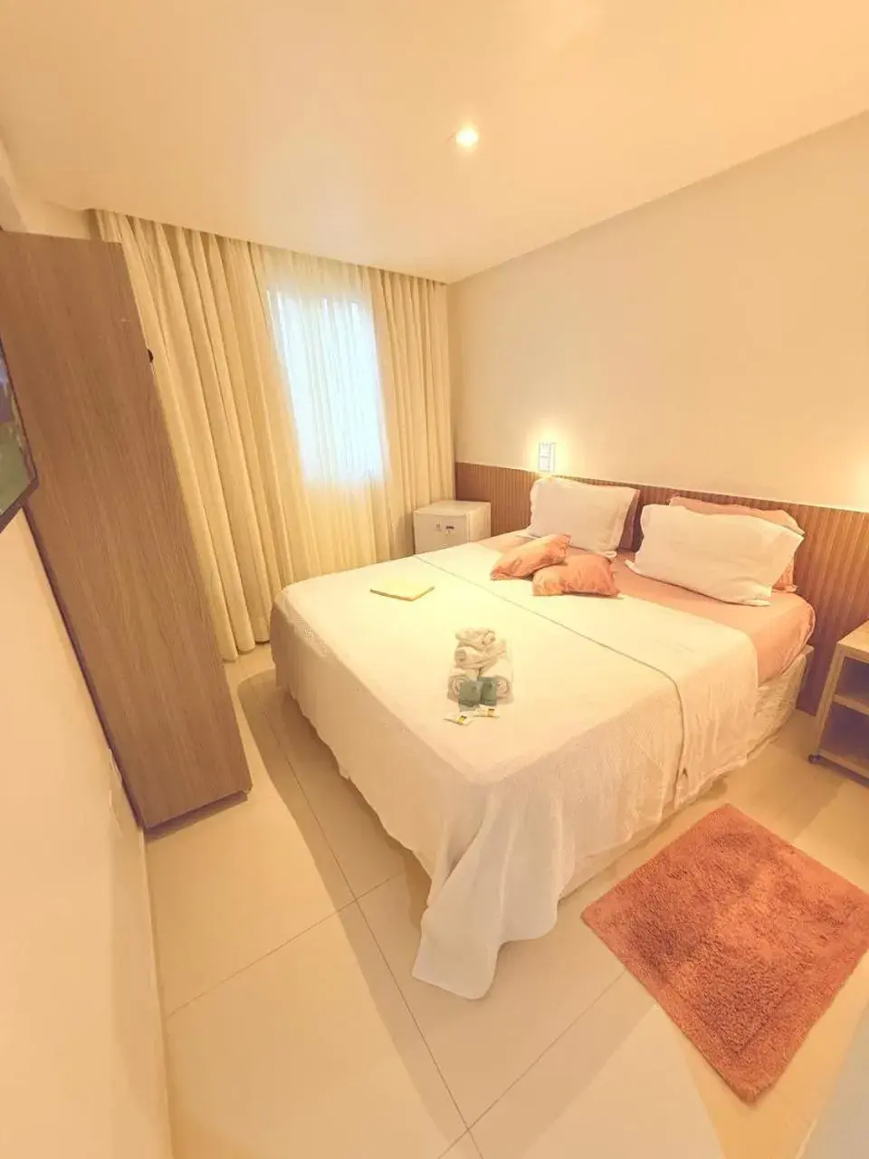 Bed in Vila do Morro Pousada Bed in Vila do Morro Pousada