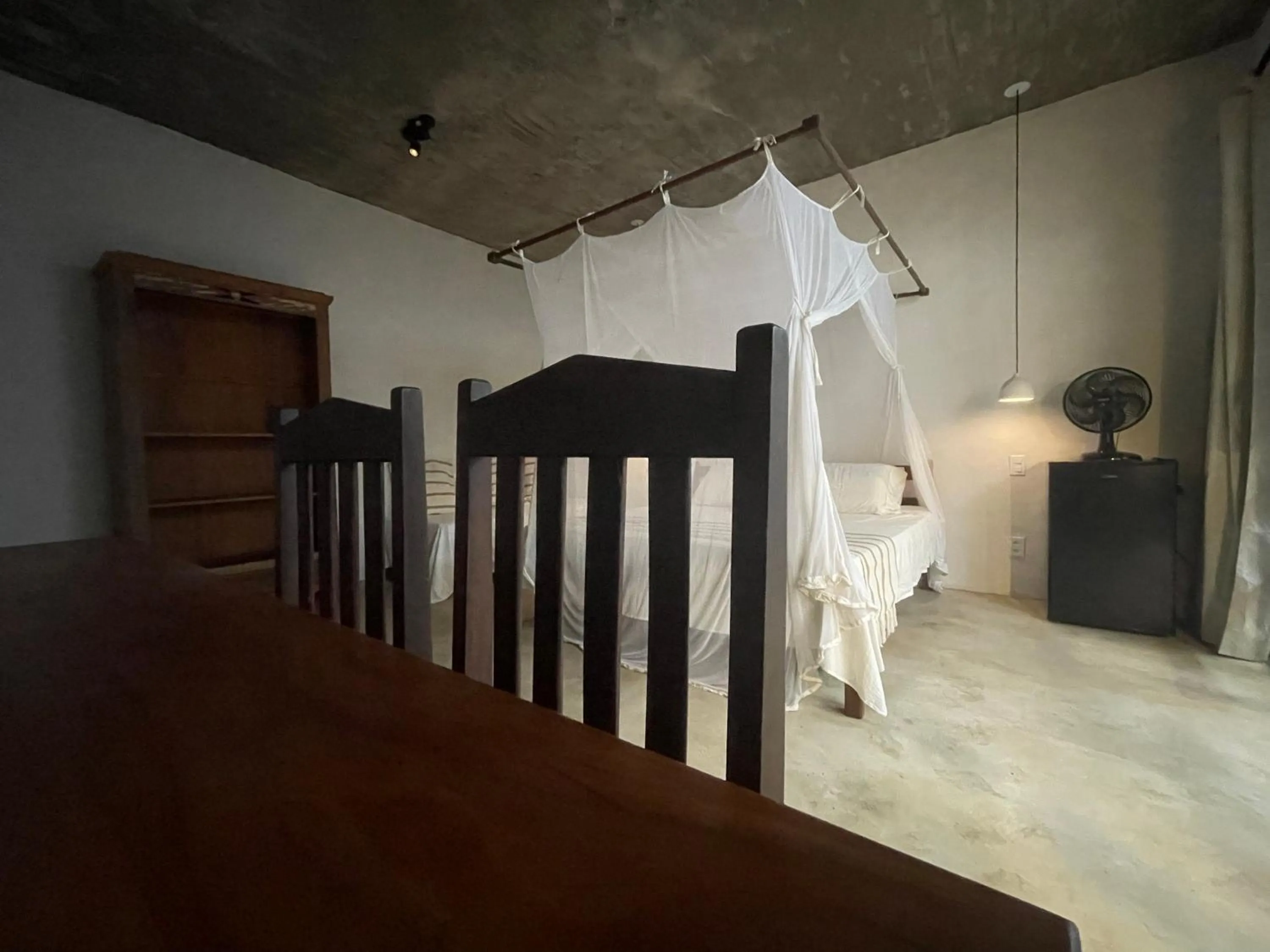 Bed in Pousada Spa Oasis