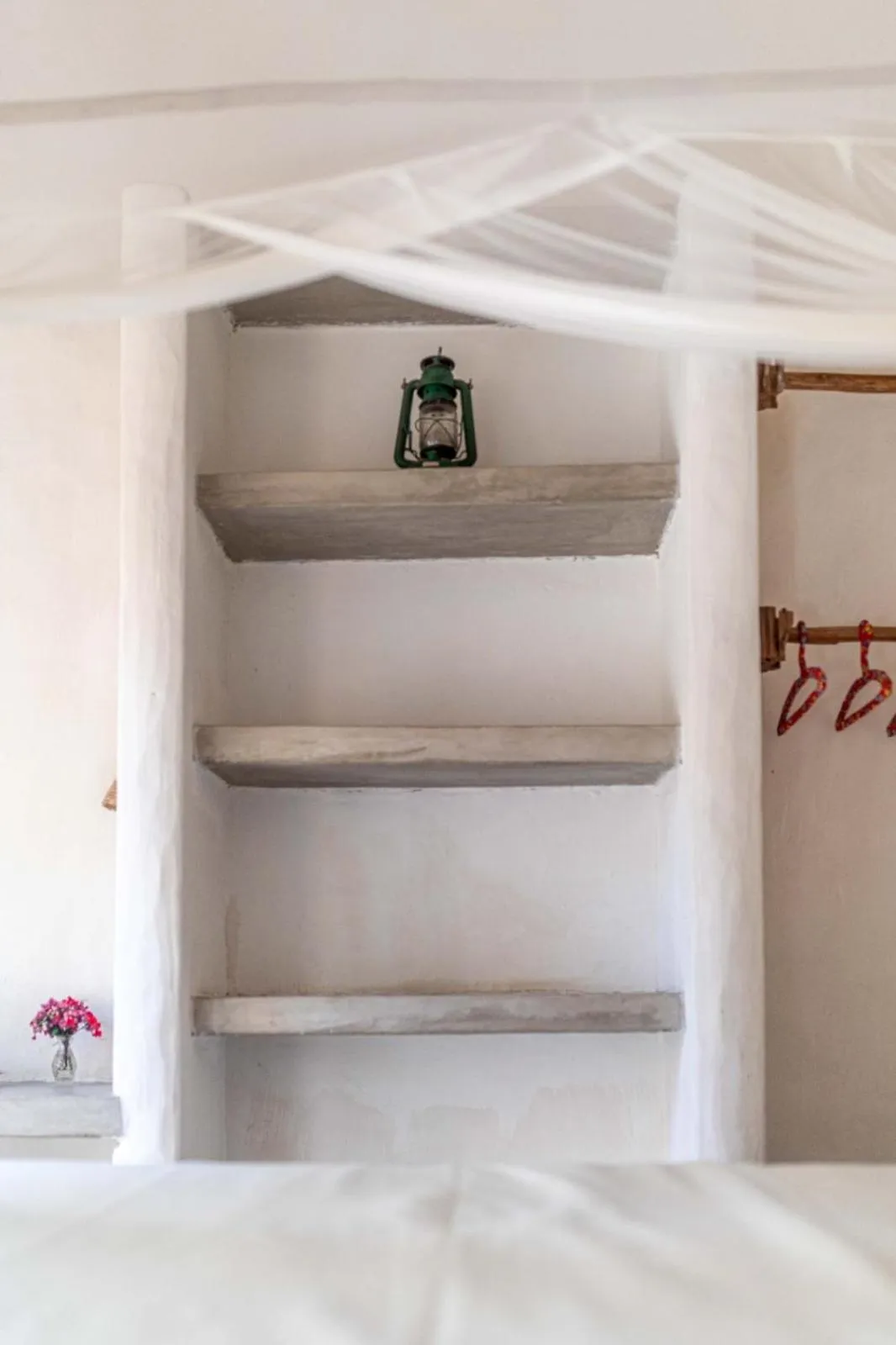 Bed in Pousada Spa Oasis