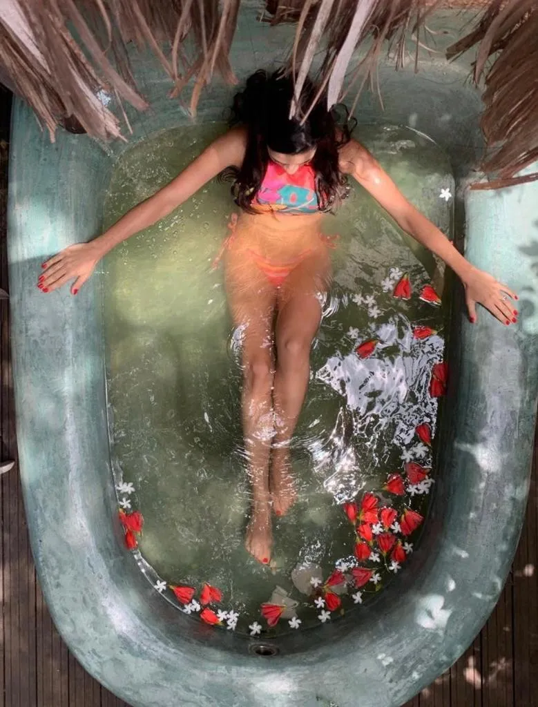 Hot Tub in Pousada Spa Oasis