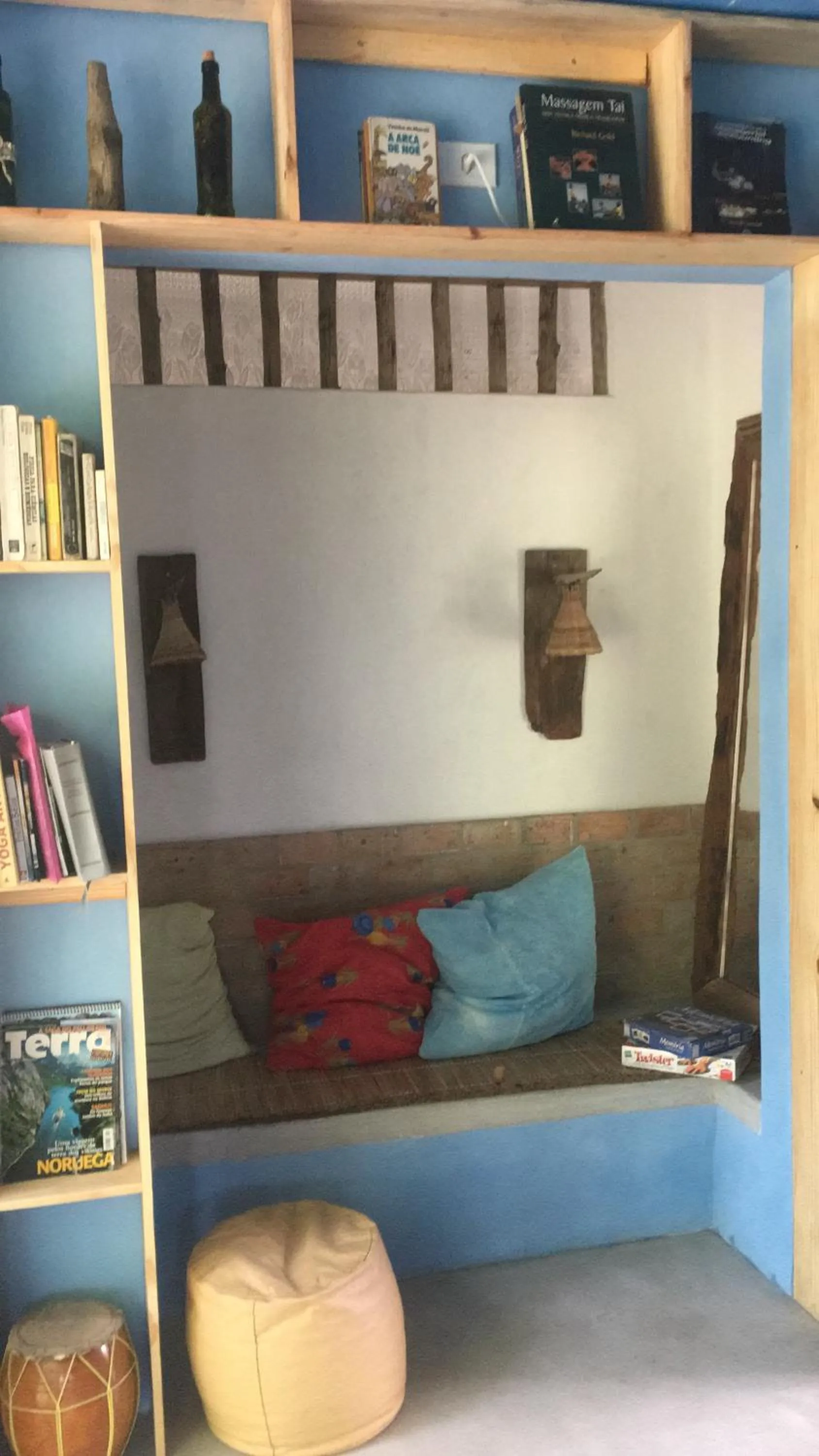 Library, Bed in Pousada Spa Oasis