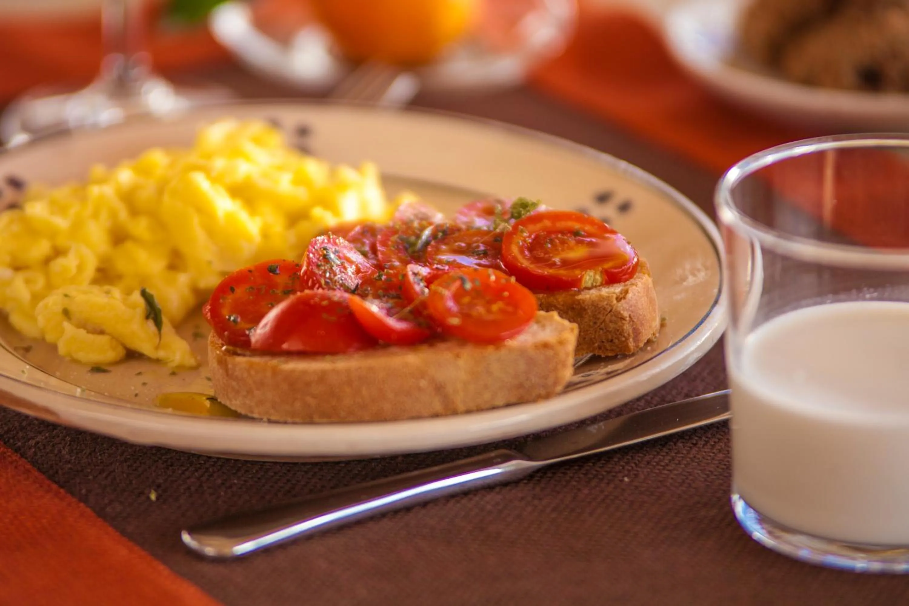 Food close-up in Regina di Ulivi