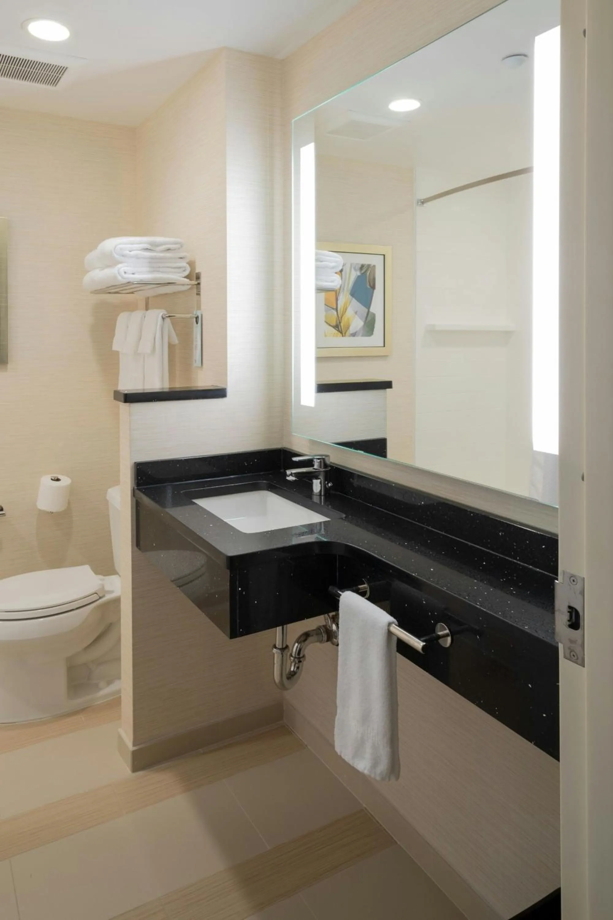 Bathroom in Fairfield Inn & Suites by Marriott New York Queens/Fresh Meadows