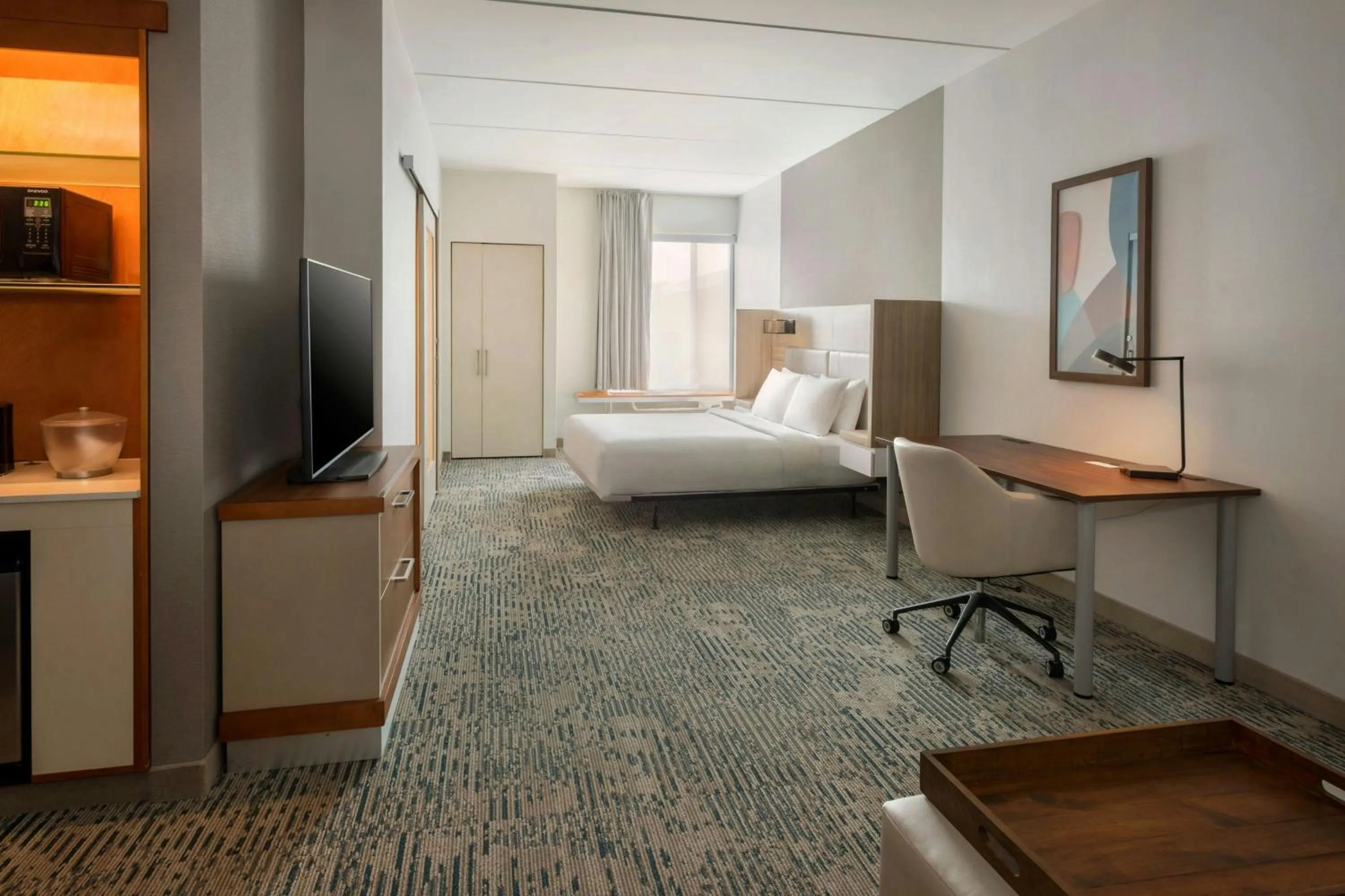 Photo of the whole room, Bed in SpringHill Suites by Marriott Mount Laurel