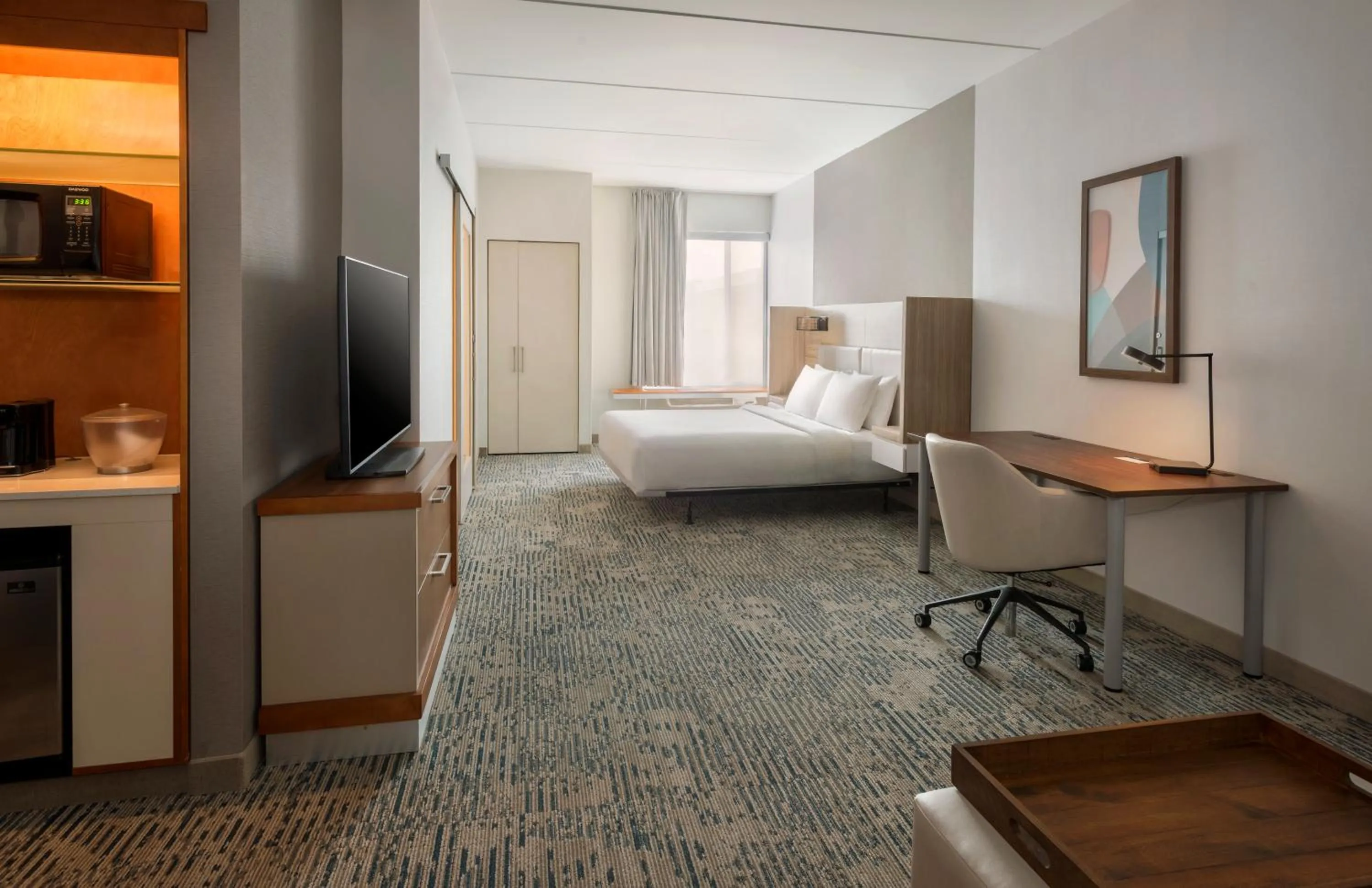 Bedroom, Bed in SpringHill Suites by Marriott Mount Laurel