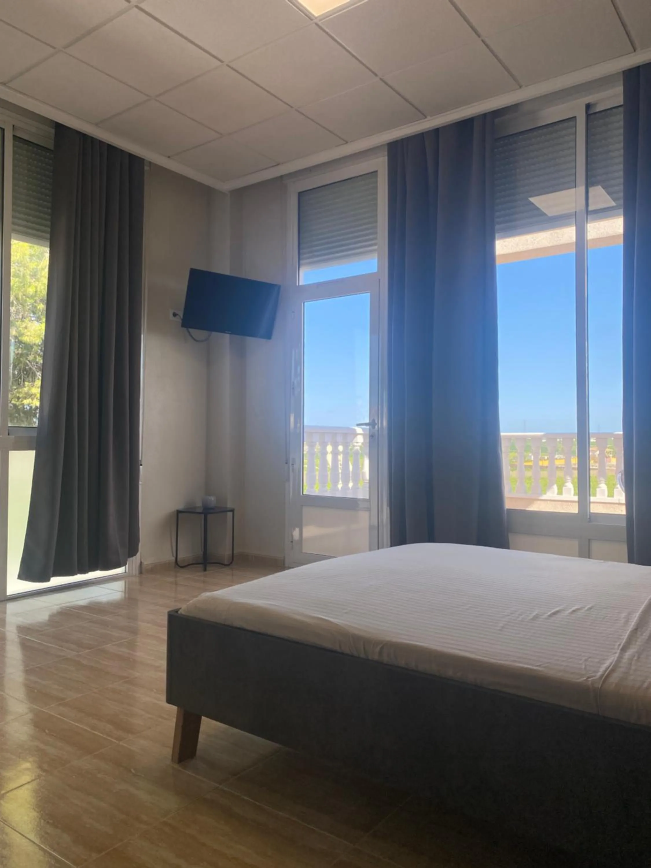 Bed in Hotel La Oficina